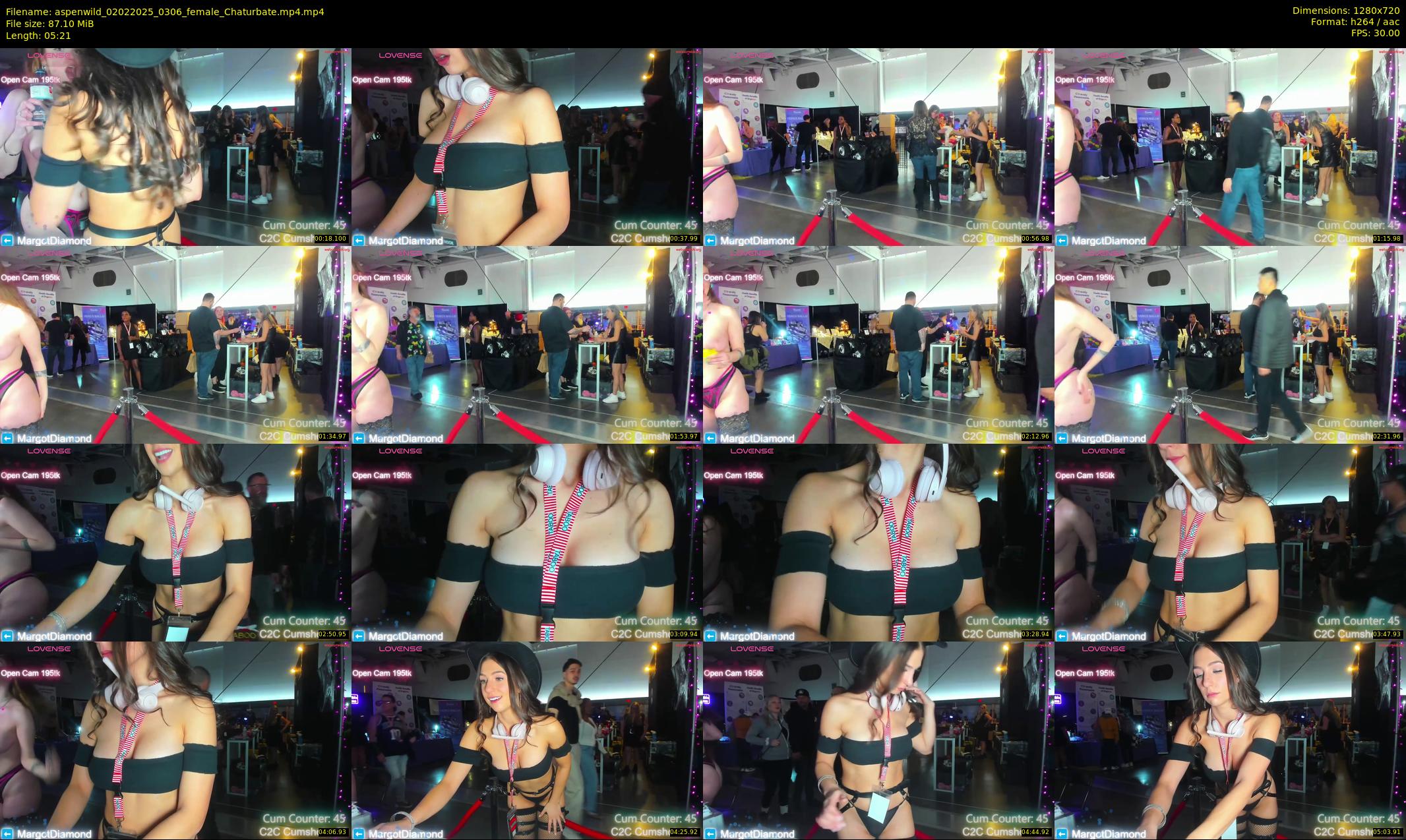aspenwild — 6 minute Chaturbate female cam show recording, 720p, Feb 2, 2025