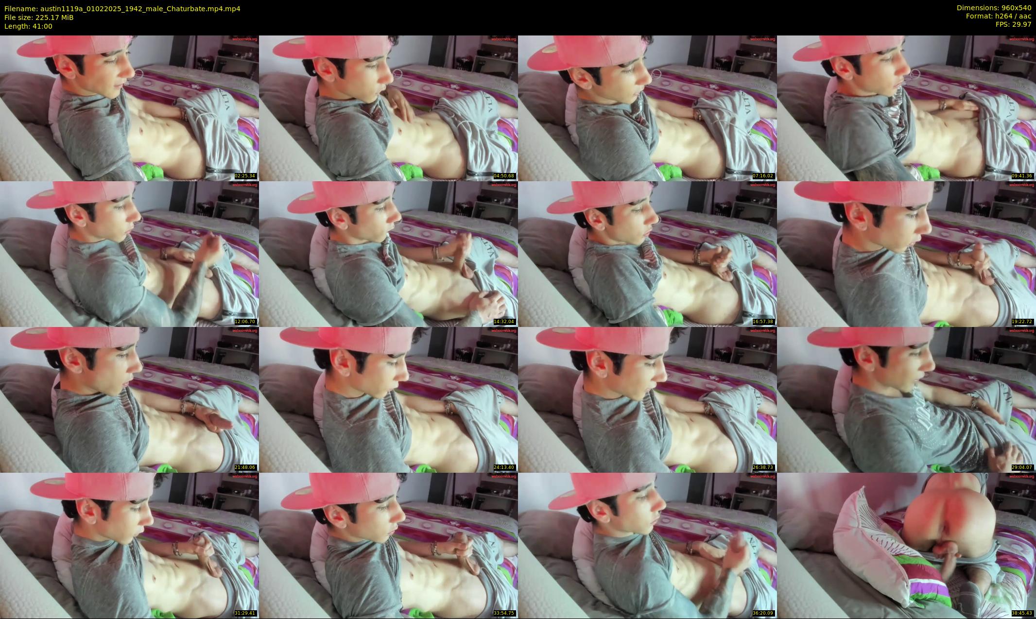 austin1119a — 41 minute Chaturbate male cam show recording, 480p, Feb 1, 2025