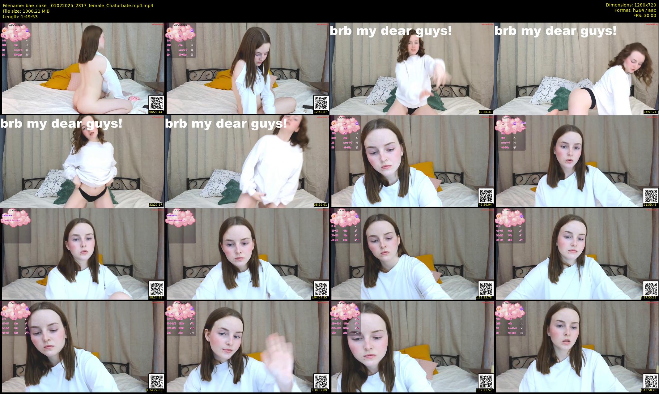 bae_cake_ — 110 minute Chaturbate female cam show recording, 720p, Feb 1, 2025