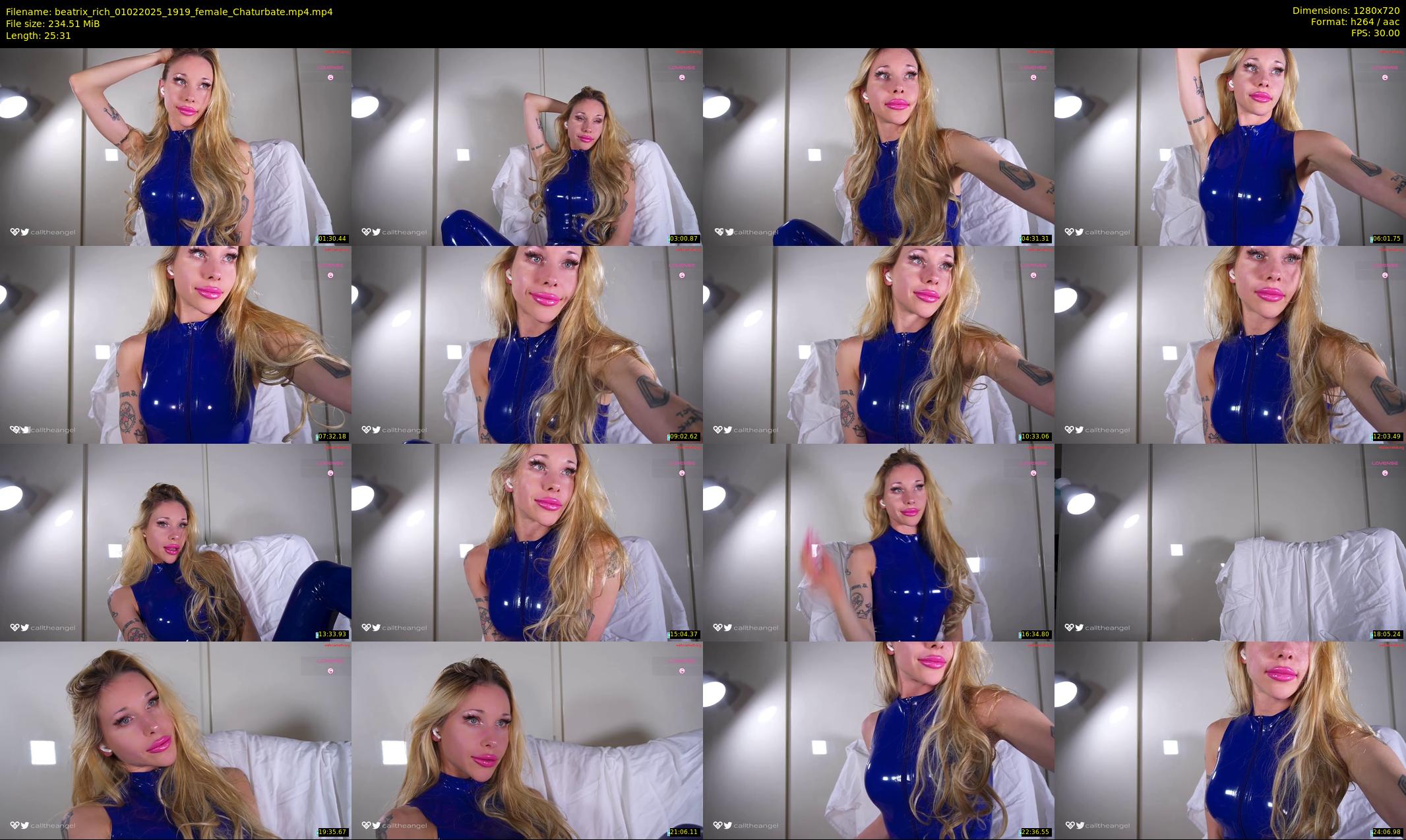 beatrix_rich — 26 minute Chaturbate female cam show recording, 720p, Feb 1, 2025