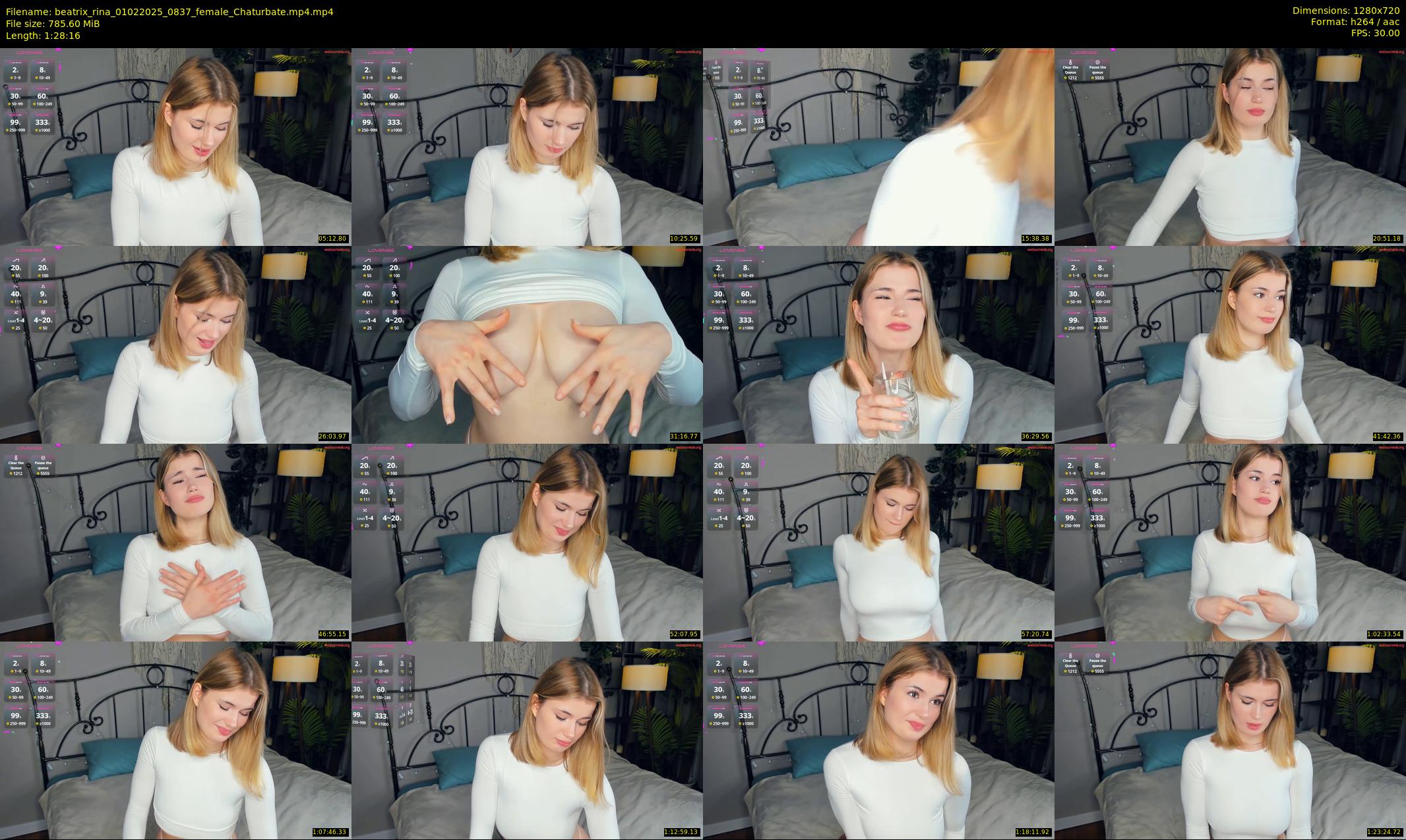 beatrix_rina — 89 minute Chaturbate female cam show recording, 720p, Feb 1, 2025
