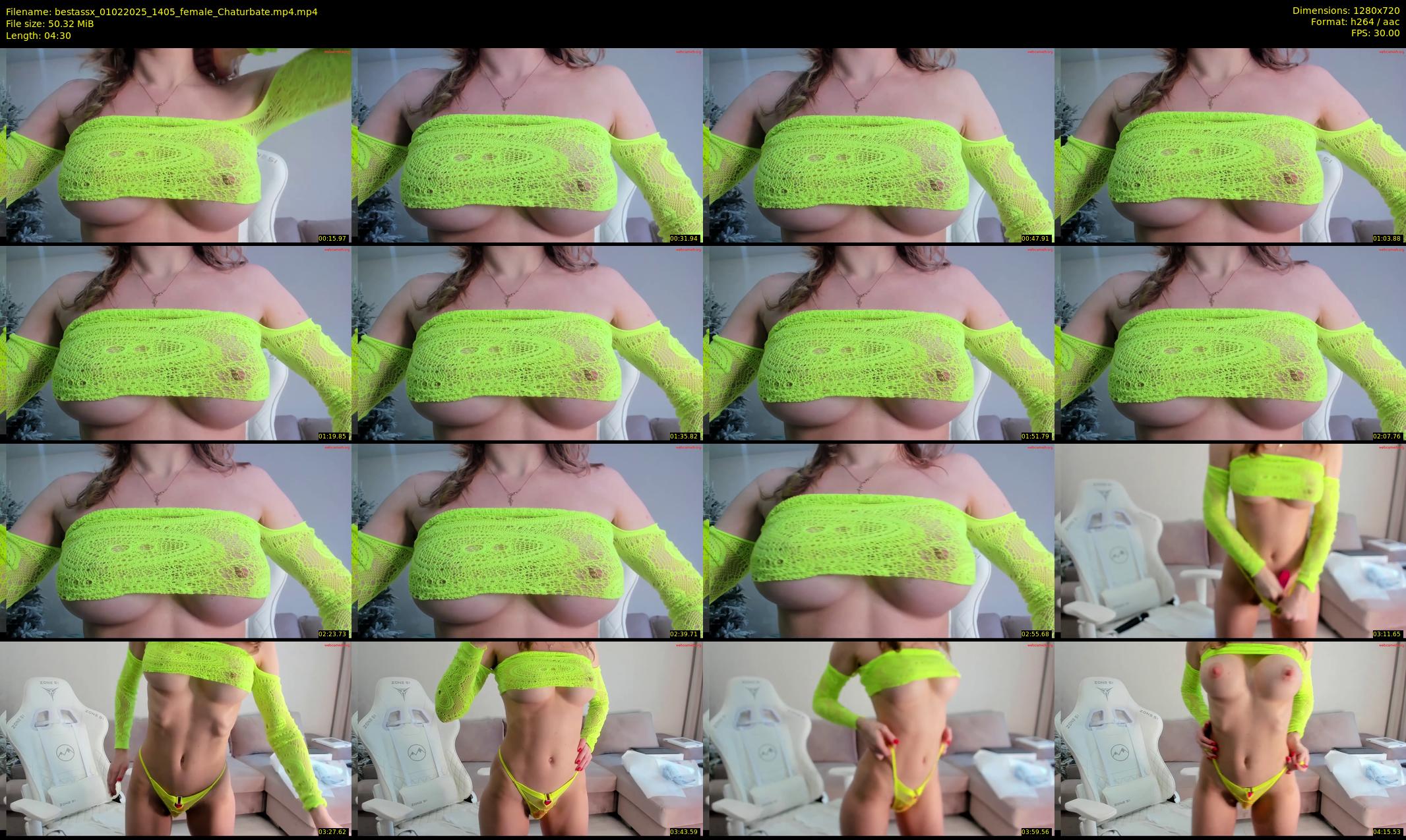bestassx — 5 minute Chaturbate female cam show recording, 720p, Feb 1, 2025
