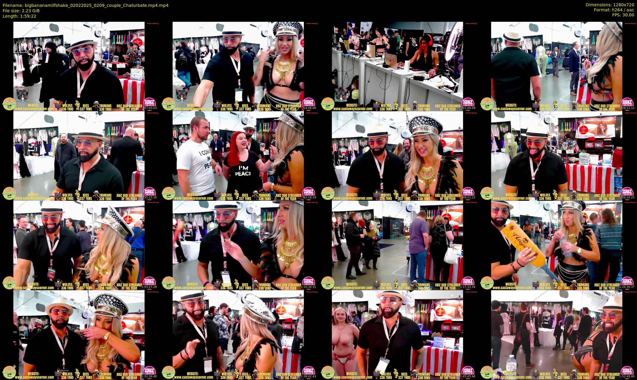 bigbananamilfshake — 120 minute Chaturbate couple cam show recording, 720p, Feb 2, 2025