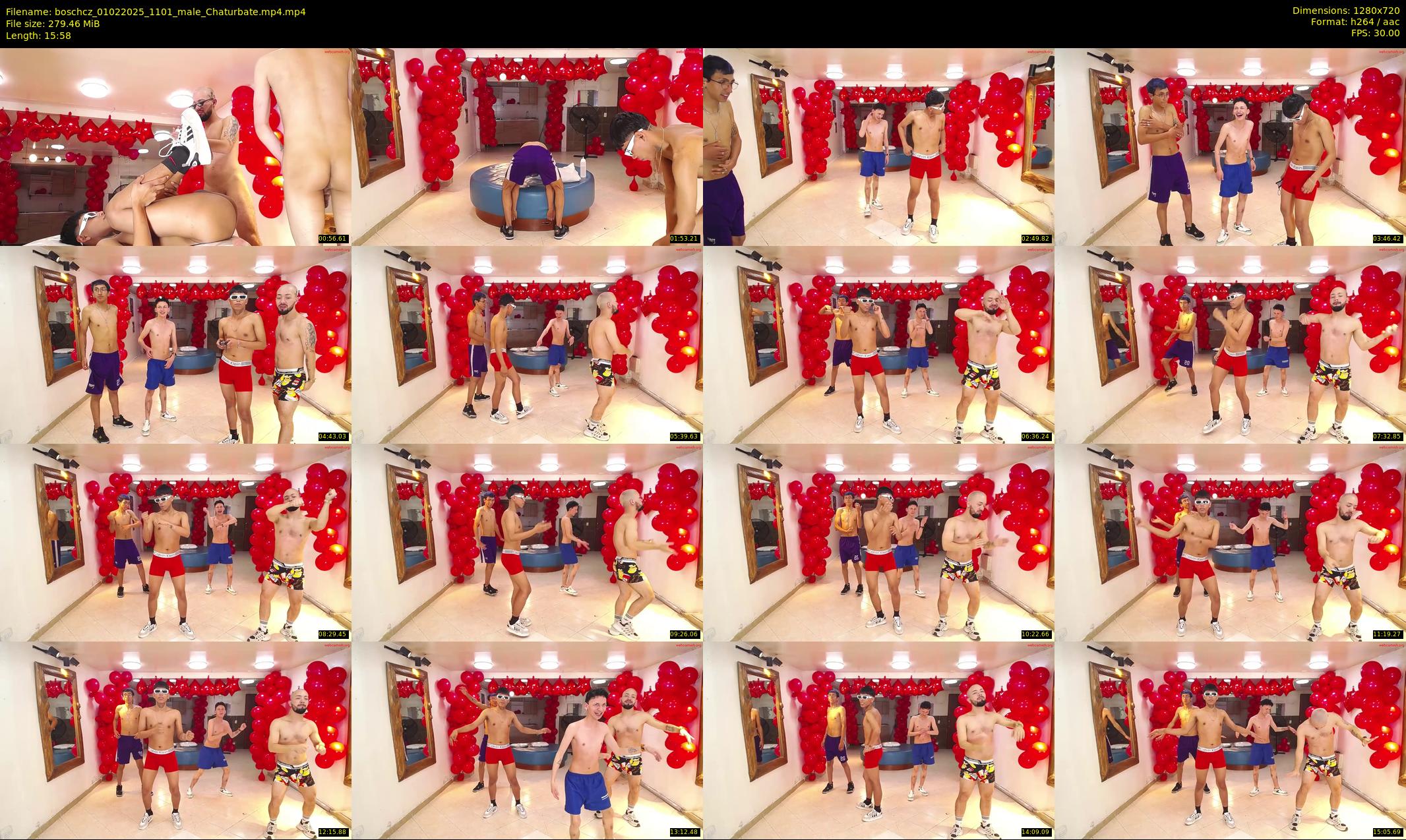 boschcz — 16 minute Chaturbate male cam show recording, 720p, Feb 1, 2025