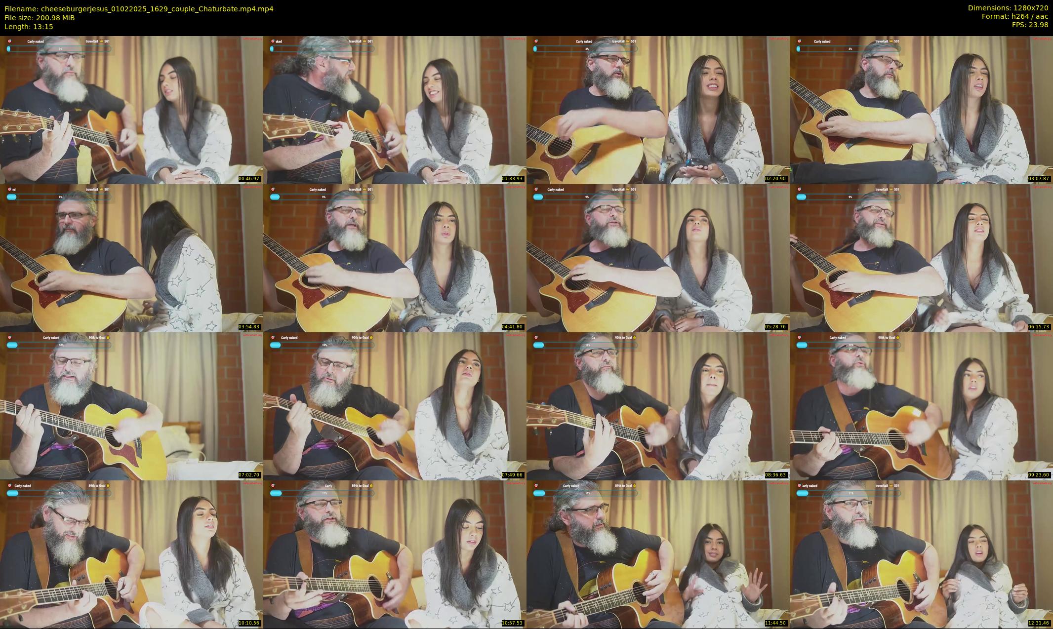 cheeseburgerjesus — 14 minute Chaturbate couple cam show recording, 720p, Feb 1, 2025