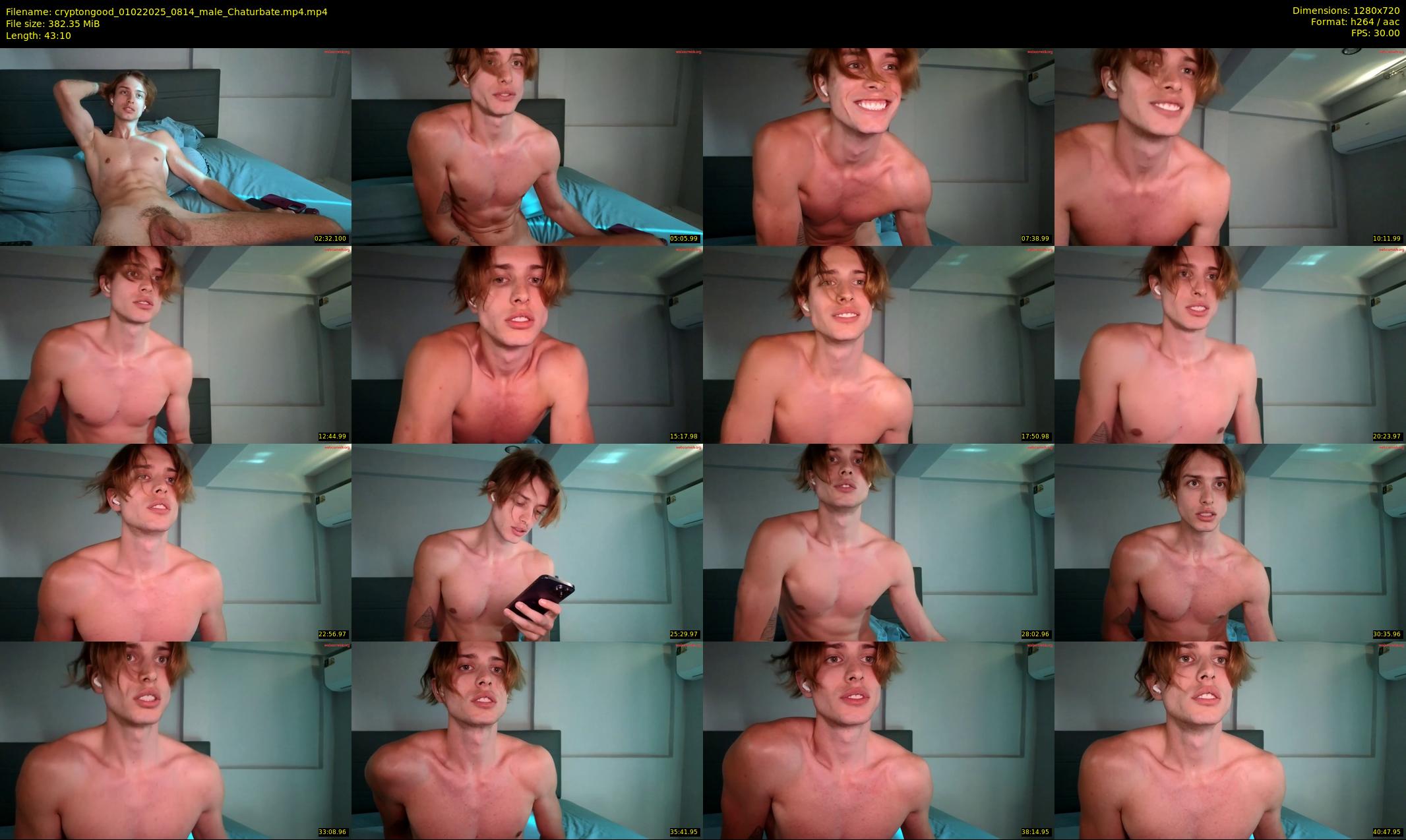 cryptongood — 44 minute Chaturbate male cam show recording, 720p, Feb 1, 2025