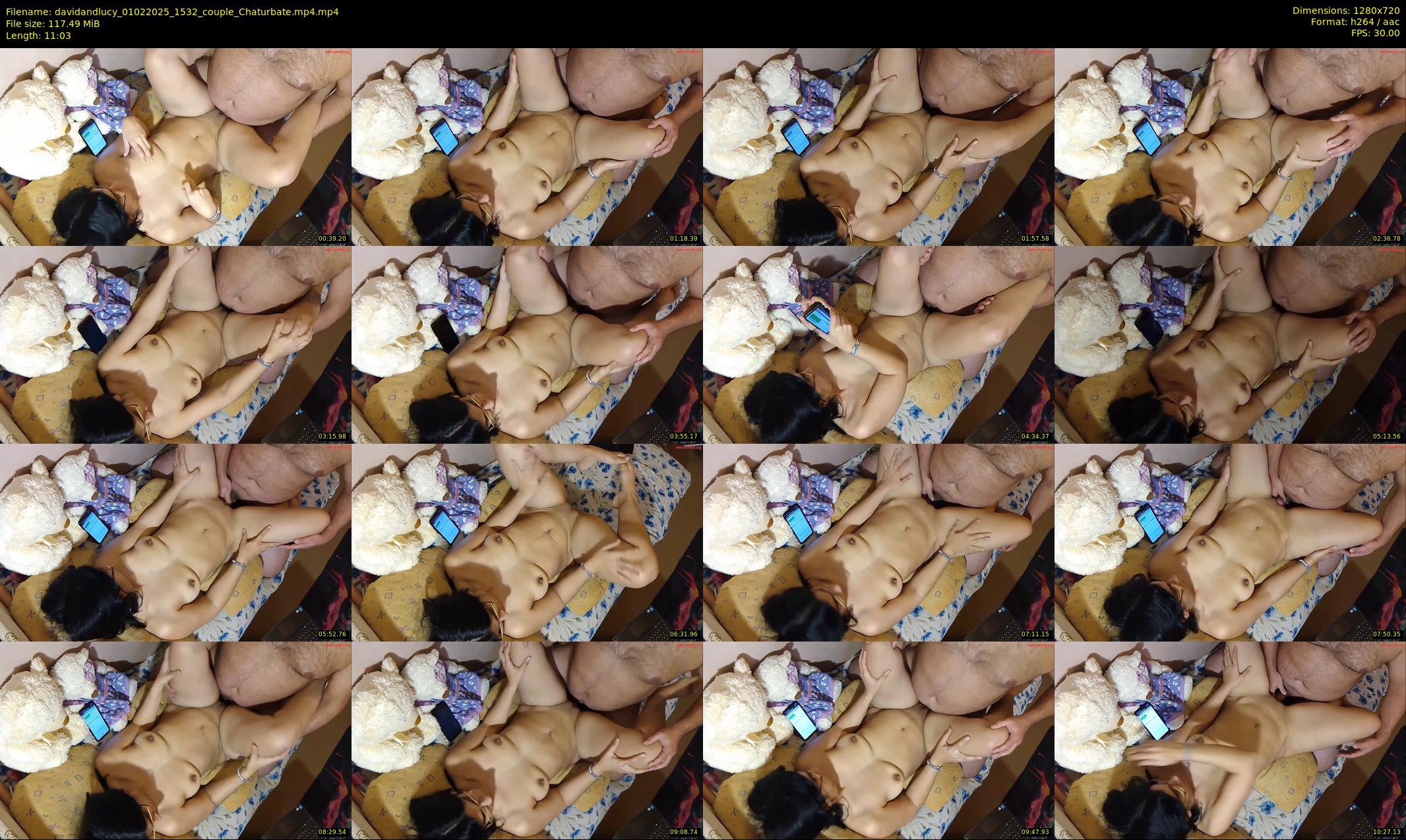 davidandlucy — 12 minute Chaturbate couple cam show recording, 720p, Feb 1, 2025