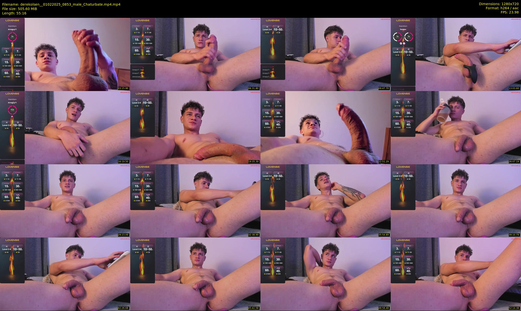 derekolsen_ — 56 minute Chaturbate male cam show recording, 720p, Feb 1, 2025