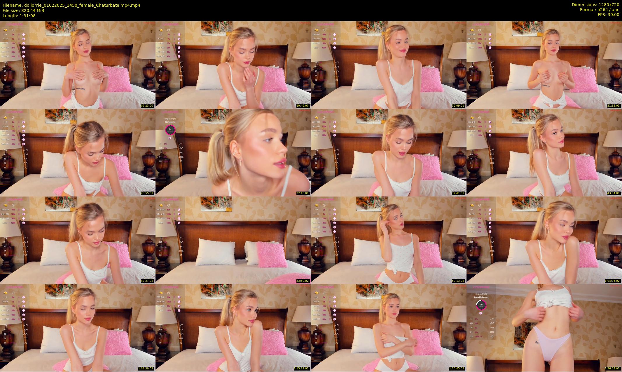 dollorrie — 92 minute Chaturbate couple cam show recording, 720p, Feb 1, 2025