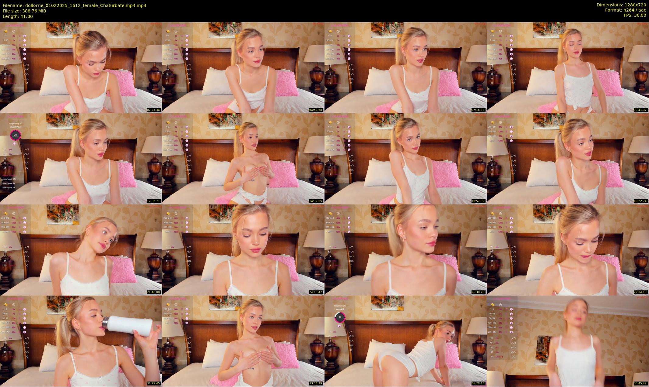 dollorrie — 41 minute Chaturbate couple cam show recording, 720p, Feb 1, 2025