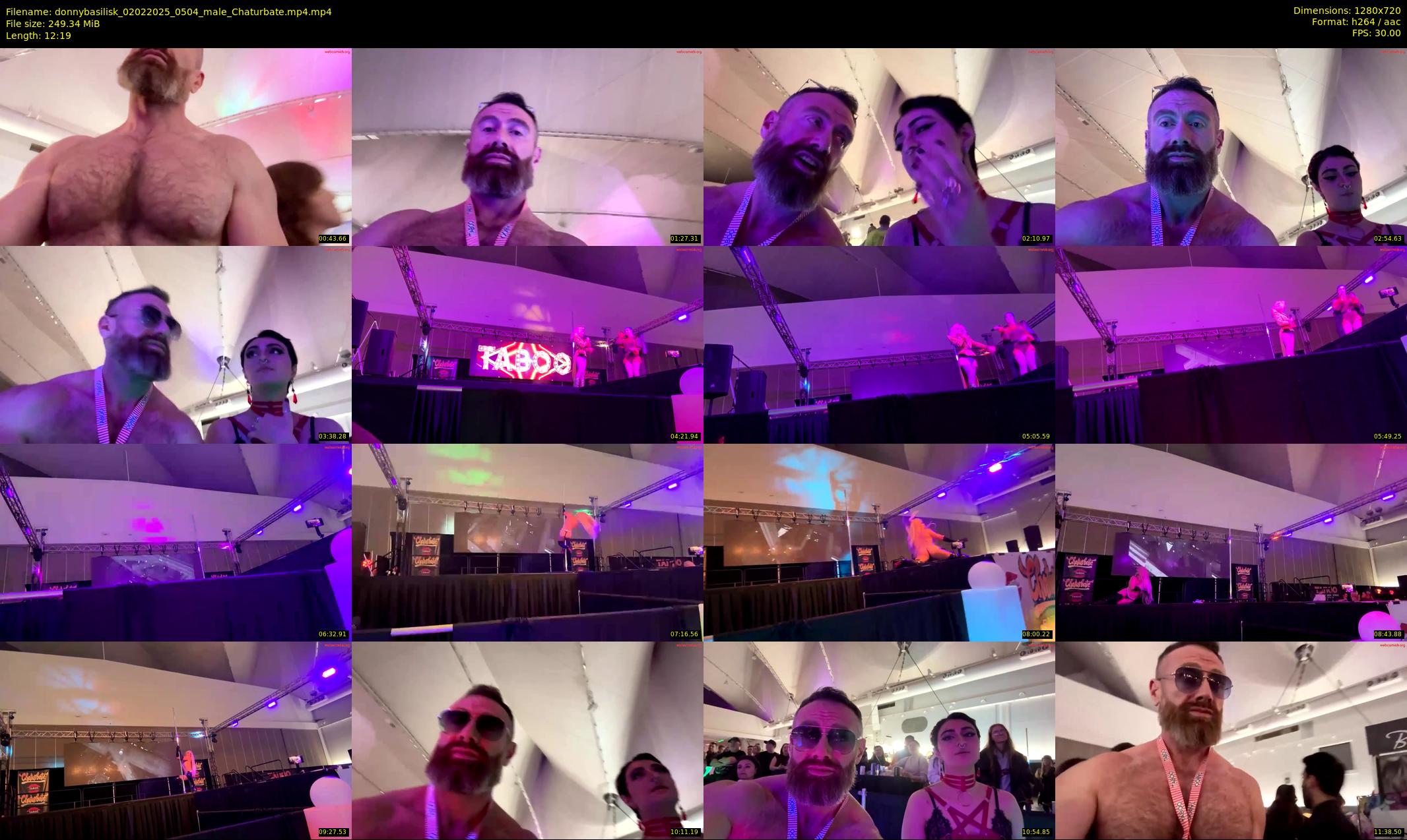 donnybasilisk — 13 minute Chaturbate male cam show recording, 720p, Feb 2, 2025