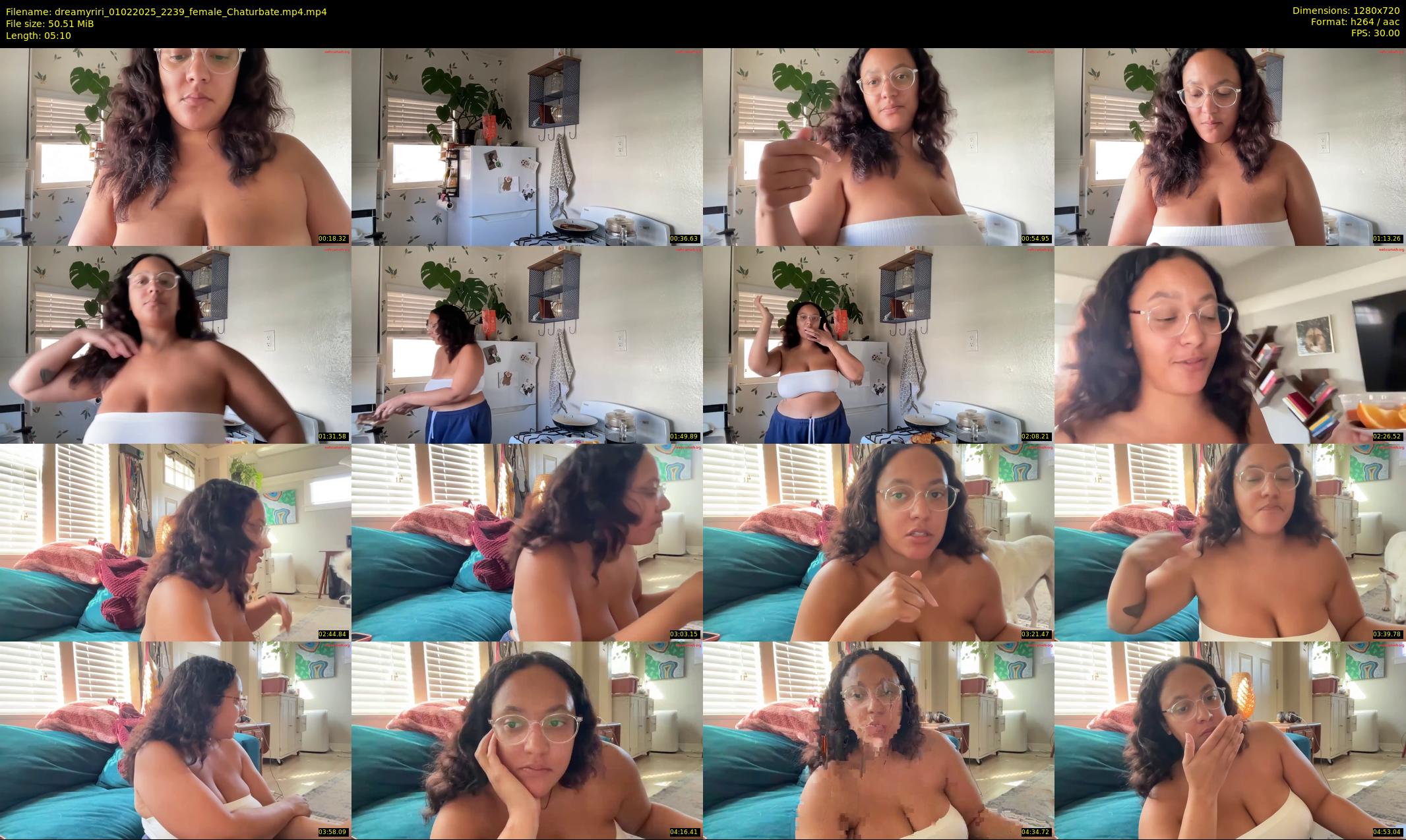 dreamyriri — 6 minute Chaturbate female cam show recording, 720p, Feb 1, 2025