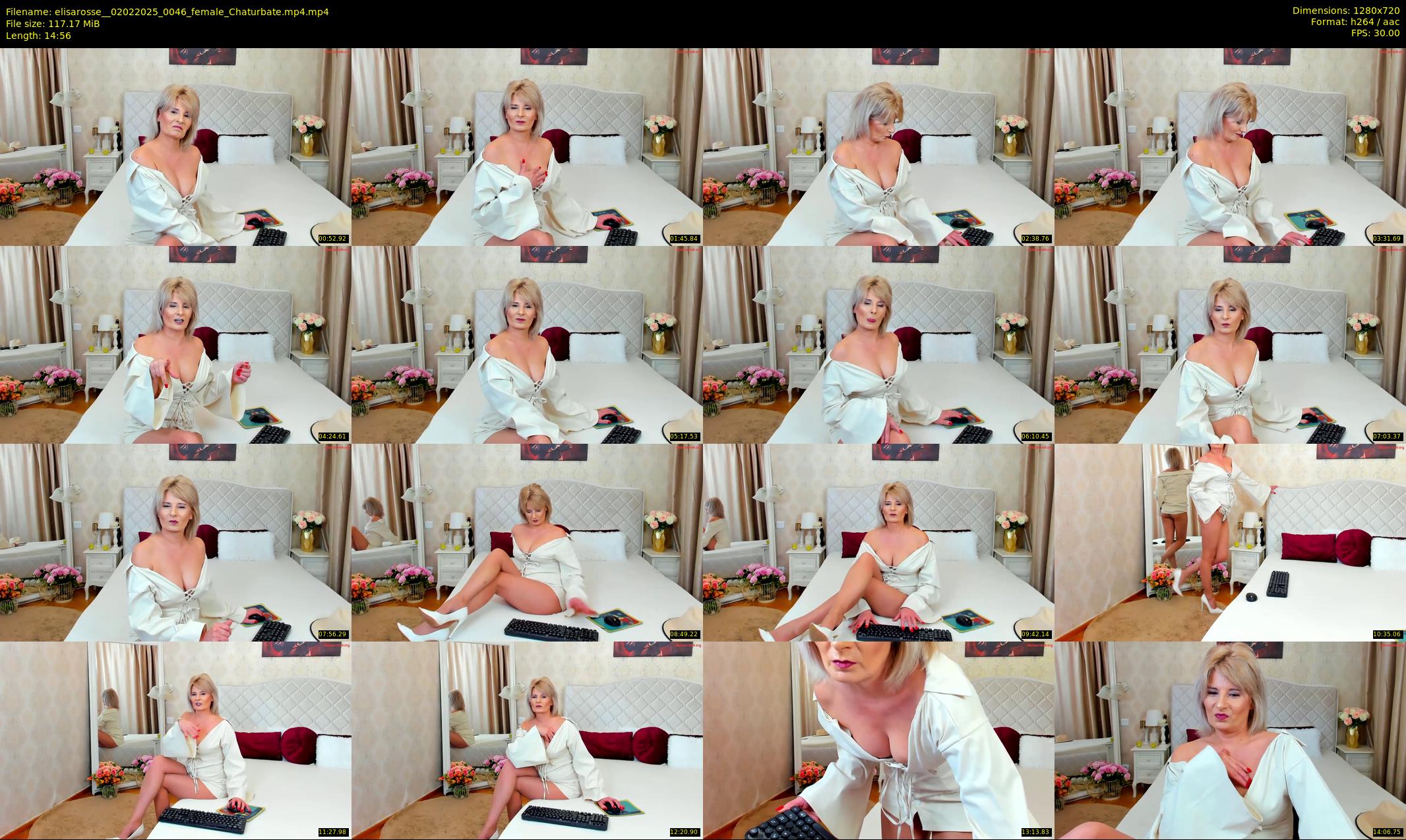 elisarosse_ — 15 minute Chaturbate female cam show recording, 720p, Feb 2, 2025