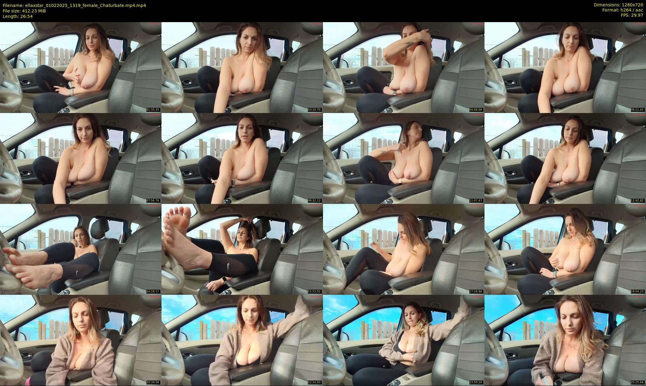 ellaxstar — 27 minute Chaturbate female cam show recording, 720p, Feb 1, 2025
