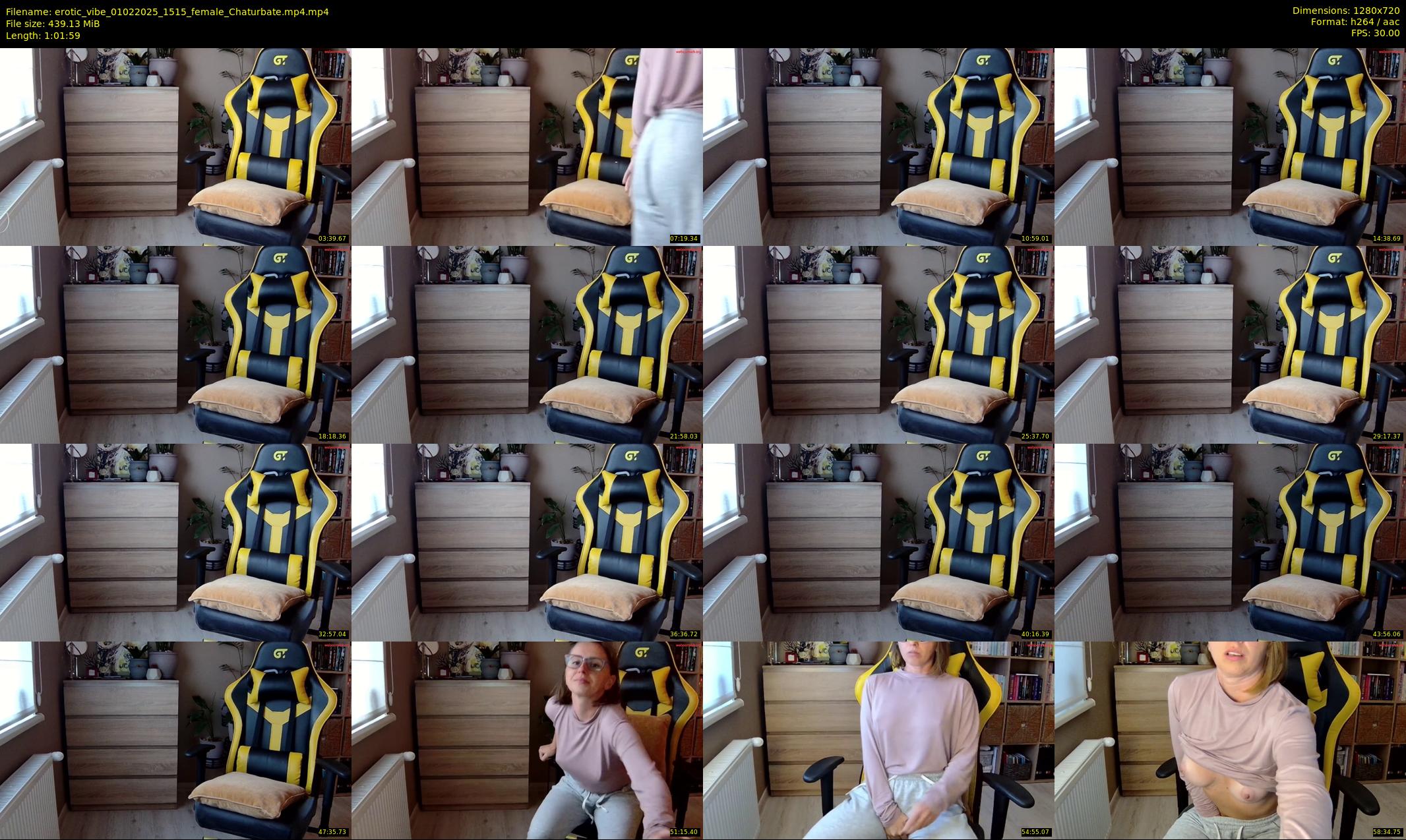 erotic_vibe — 62 minute Chaturbate female cam show recording, 720p, Feb 1, 2025
