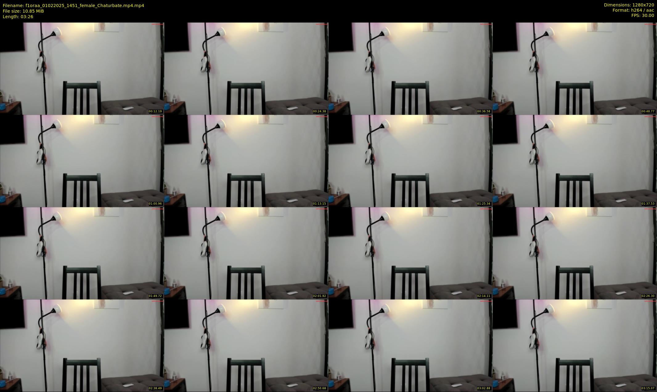 f1oraa — 4 minute Chaturbate female cam show recording, 720p, Feb 1, 2025