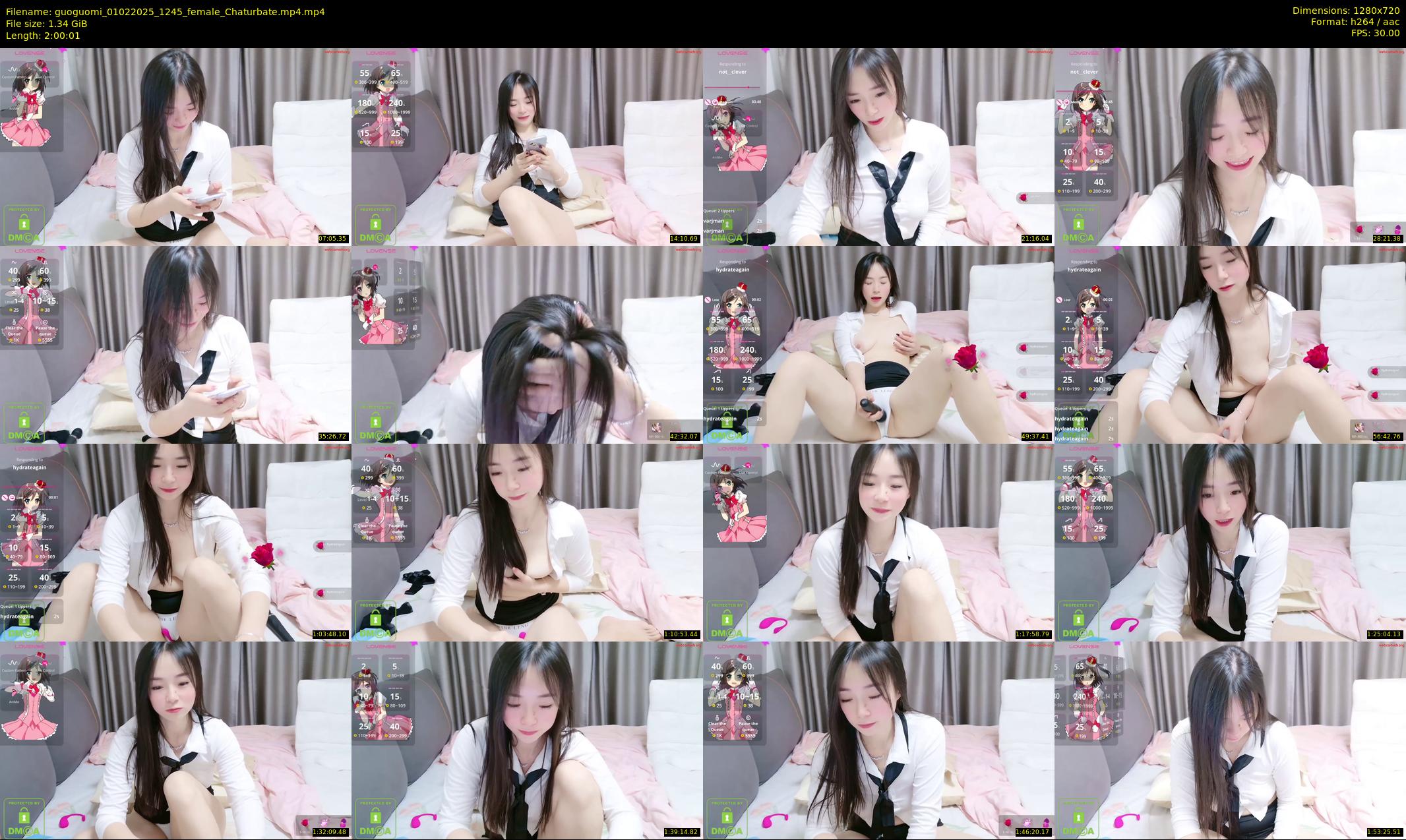 guoguomi — 121 minute Chaturbate female cam show recording, 720p, Feb 1, 2025