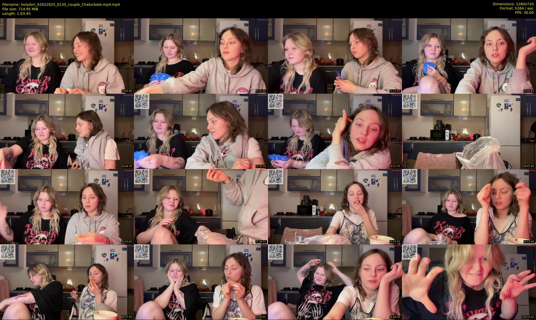 holydori — 64 minute Chaturbate female cam show recording, 720p, Feb 2, 2025