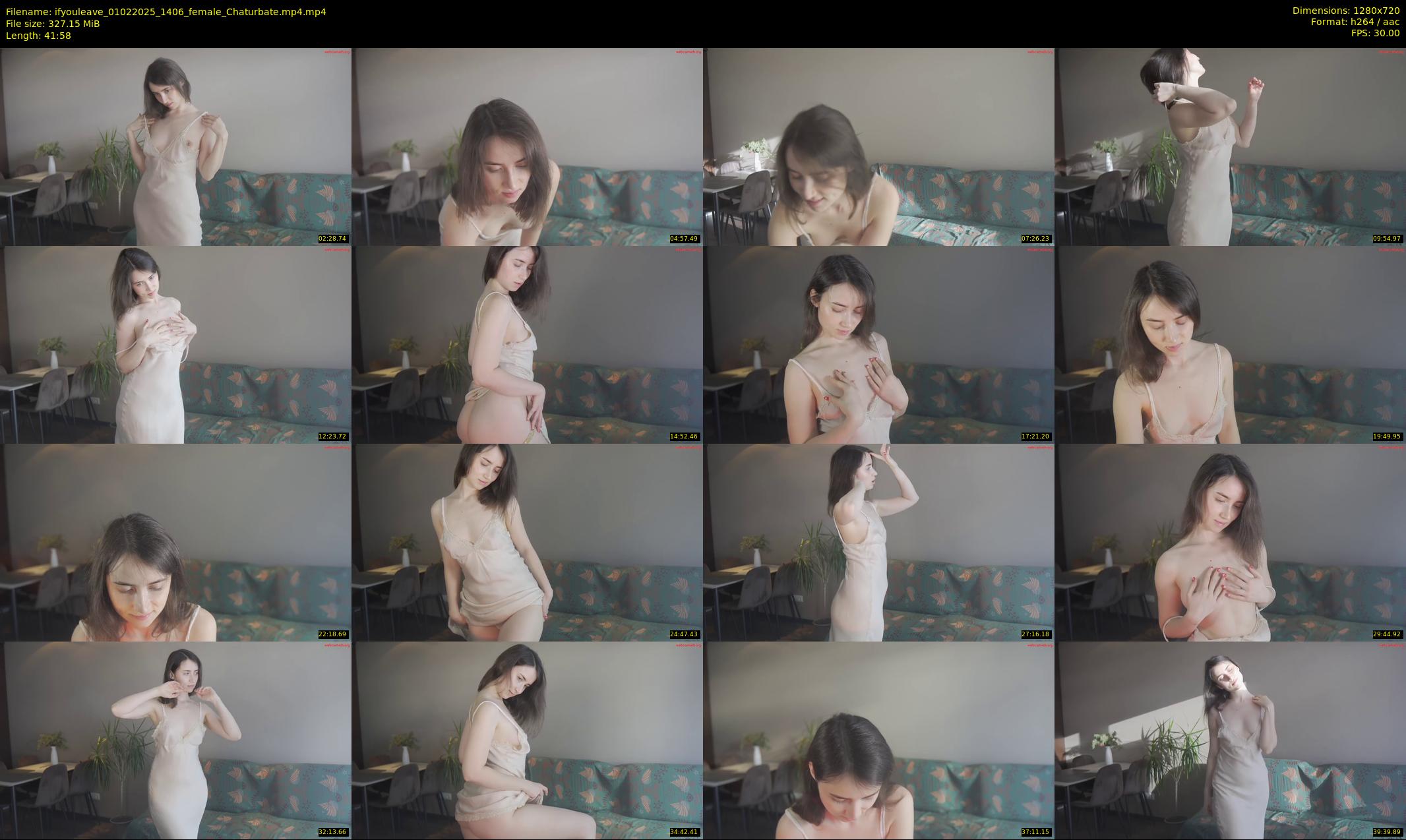 ifyouleave — 42 minute Chaturbate female cam show recording, 720p, Feb 1, 2025