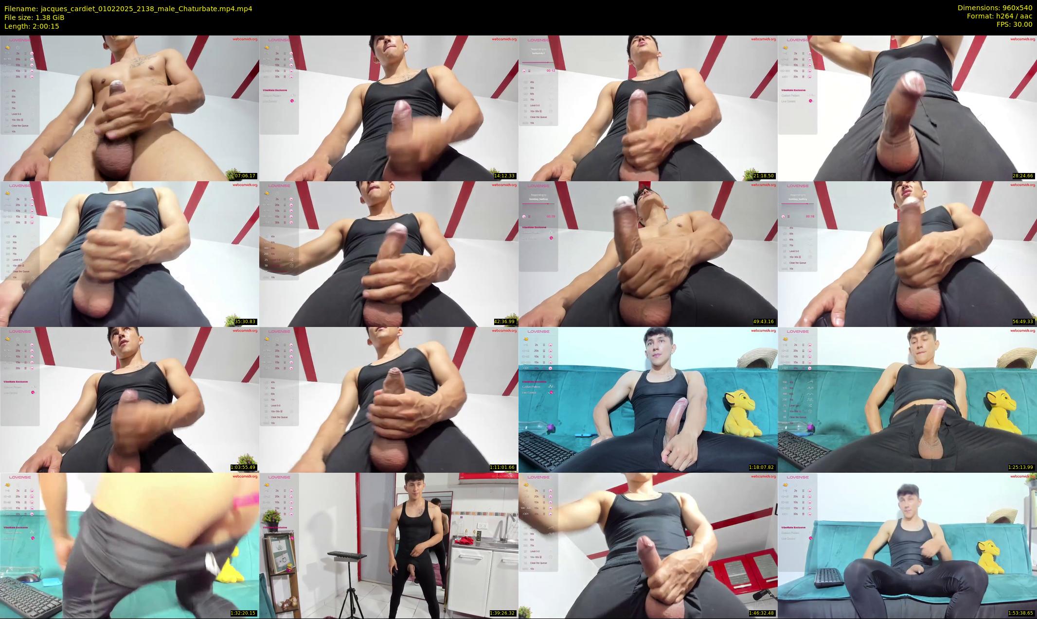 jacques_cardiet — 121 minute Chaturbate male cam show recording, 480p, Feb 1, 2025