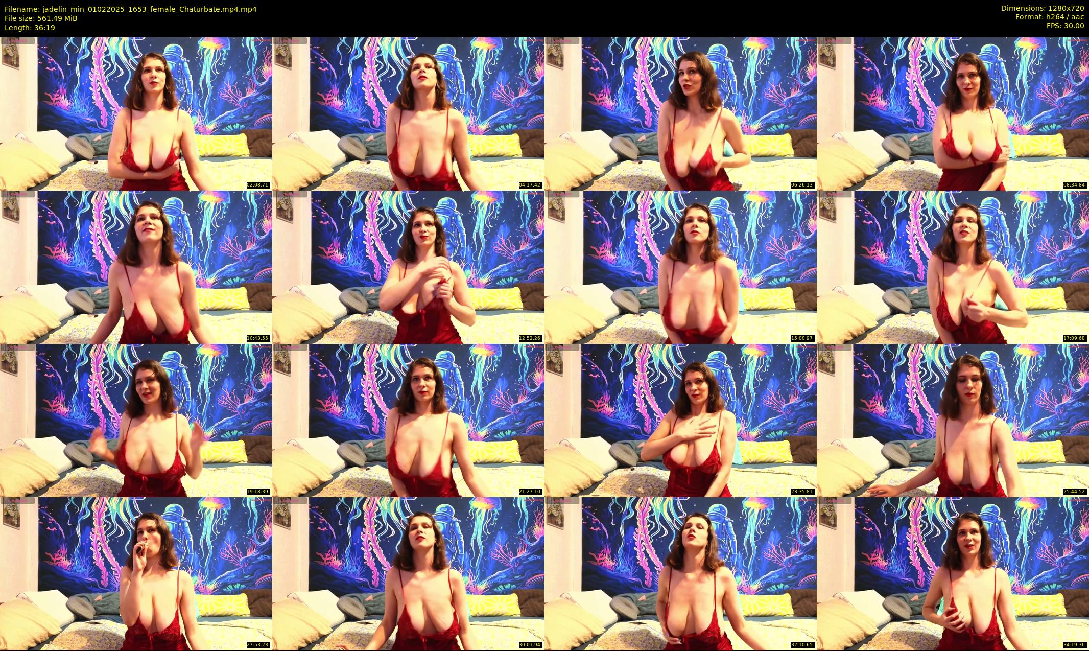 jadelin_min — 37 minute Chaturbate female cam show recording, 720p, Feb 1, 2025