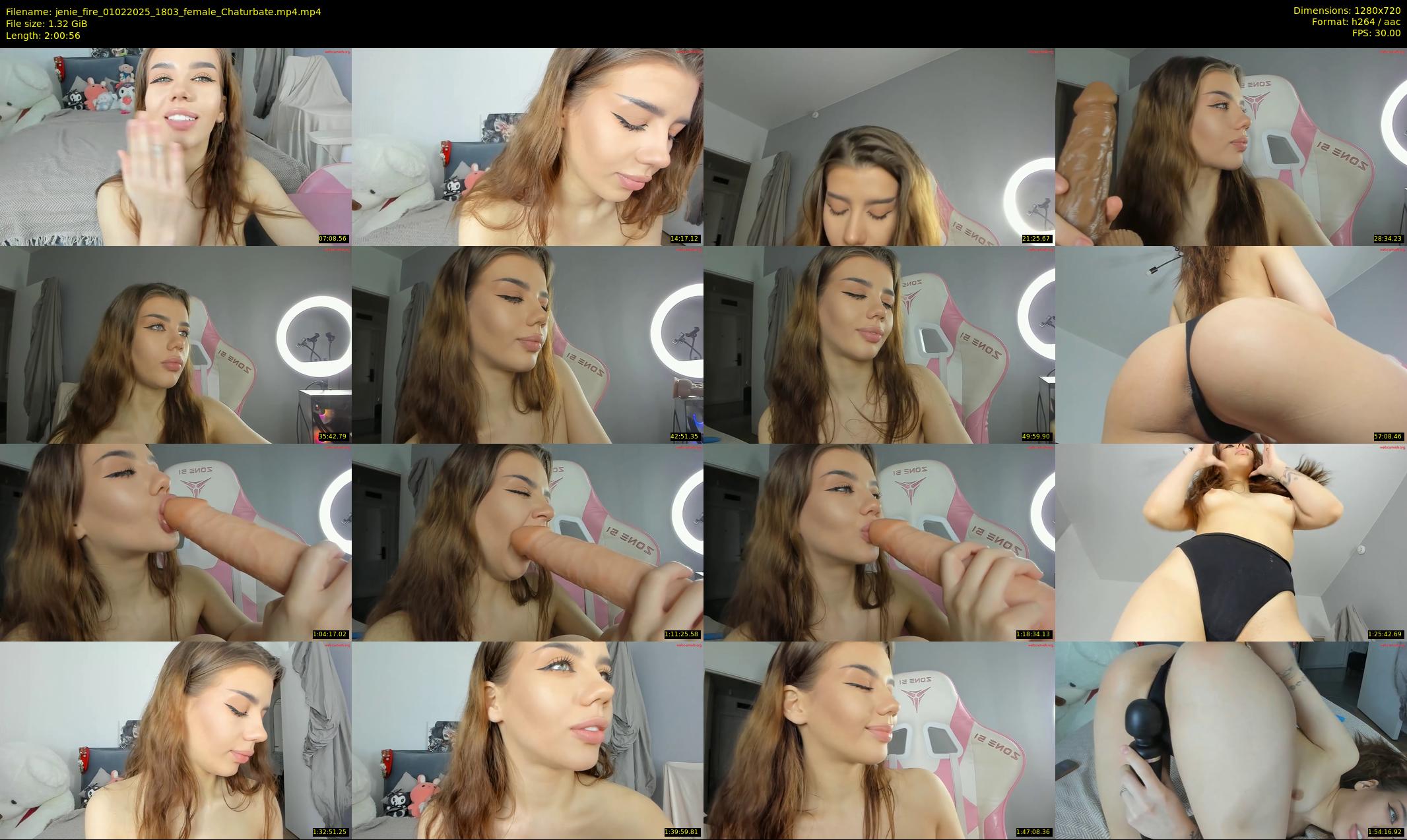 jenie_fire — 121 minute Chaturbate female cam show recording, 720p, Feb 1, 2025