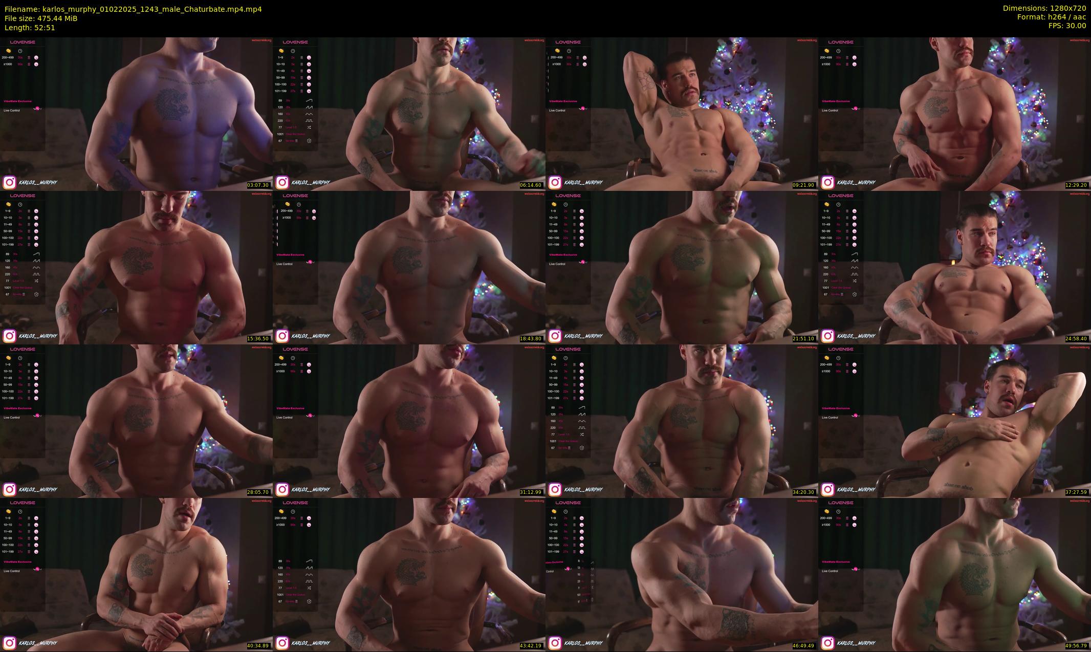 karlos_murphy — 53 minute Chaturbate male cam show recording, 720p, Feb 1, 2025