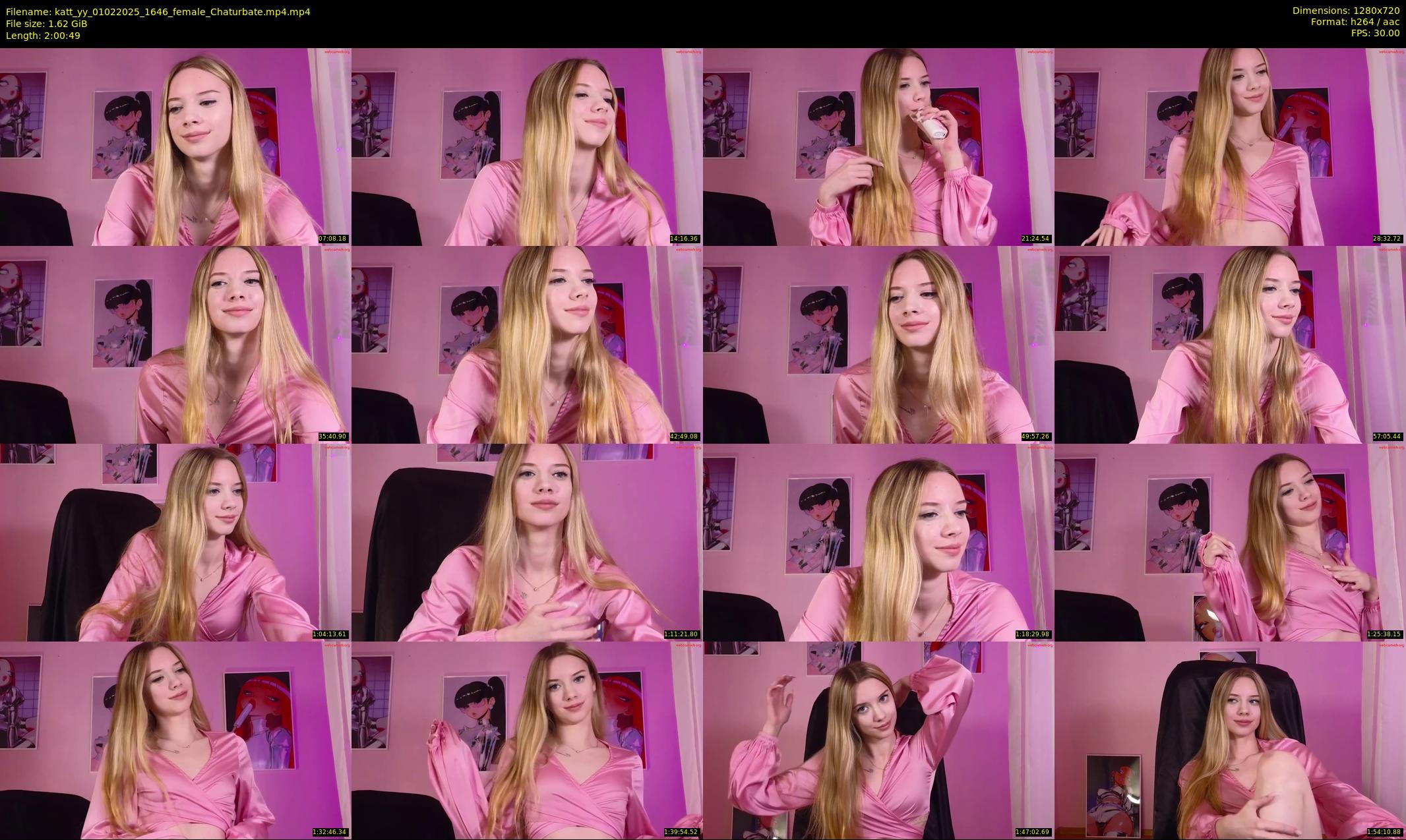 katt_yy — 121 minute Chaturbate female cam show recording, 720p, Feb 1, 2025