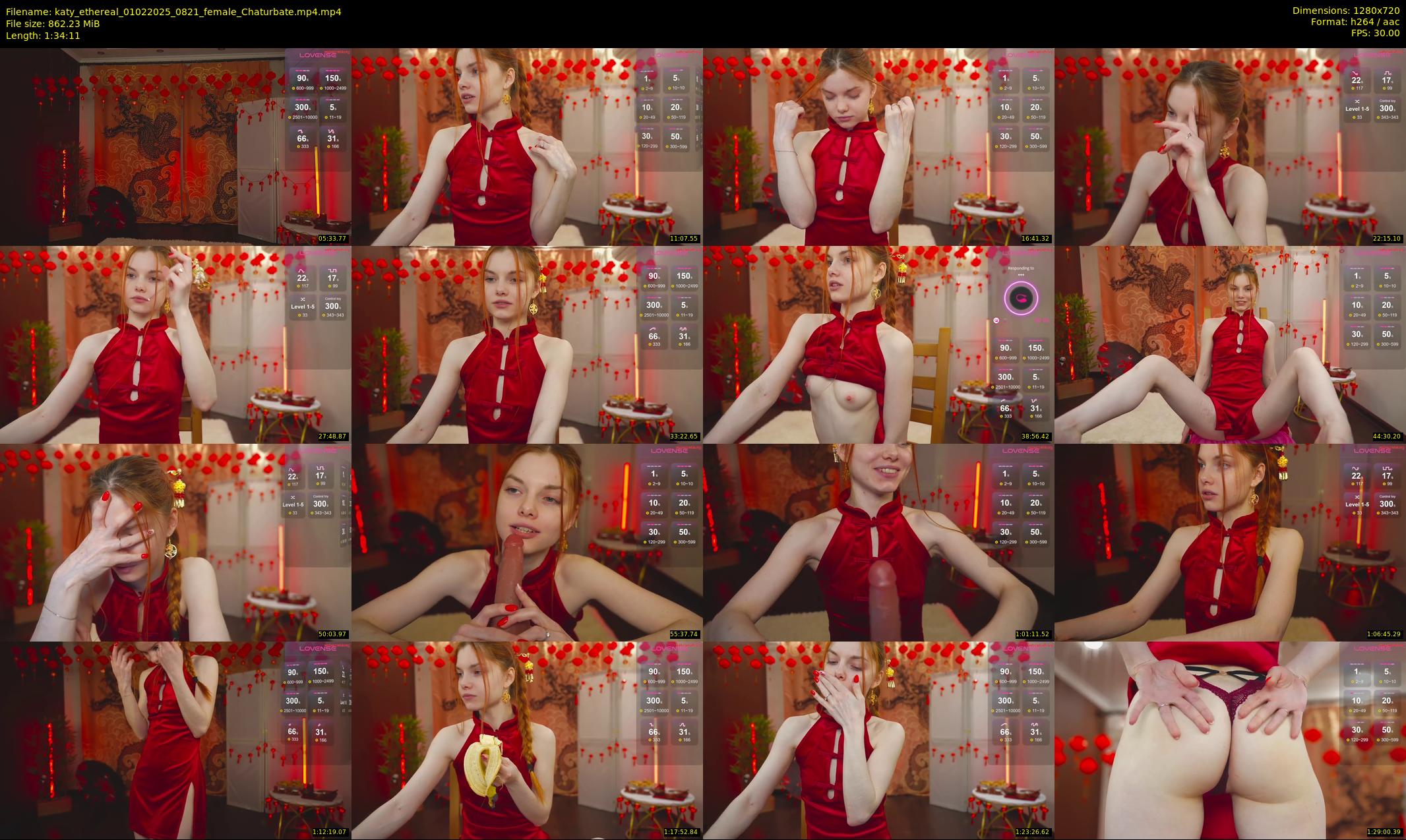 katy_ethereal — 95 minute Chaturbate female cam show recording, 720p, Feb 1, 2025