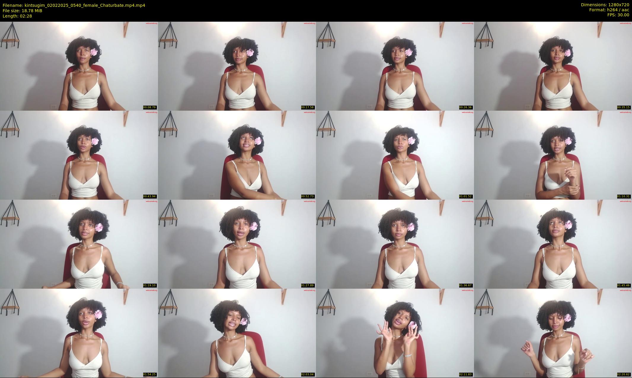 kintsugim — 3 minute Chaturbate female cam show recording, 720p, Feb 2, 2025