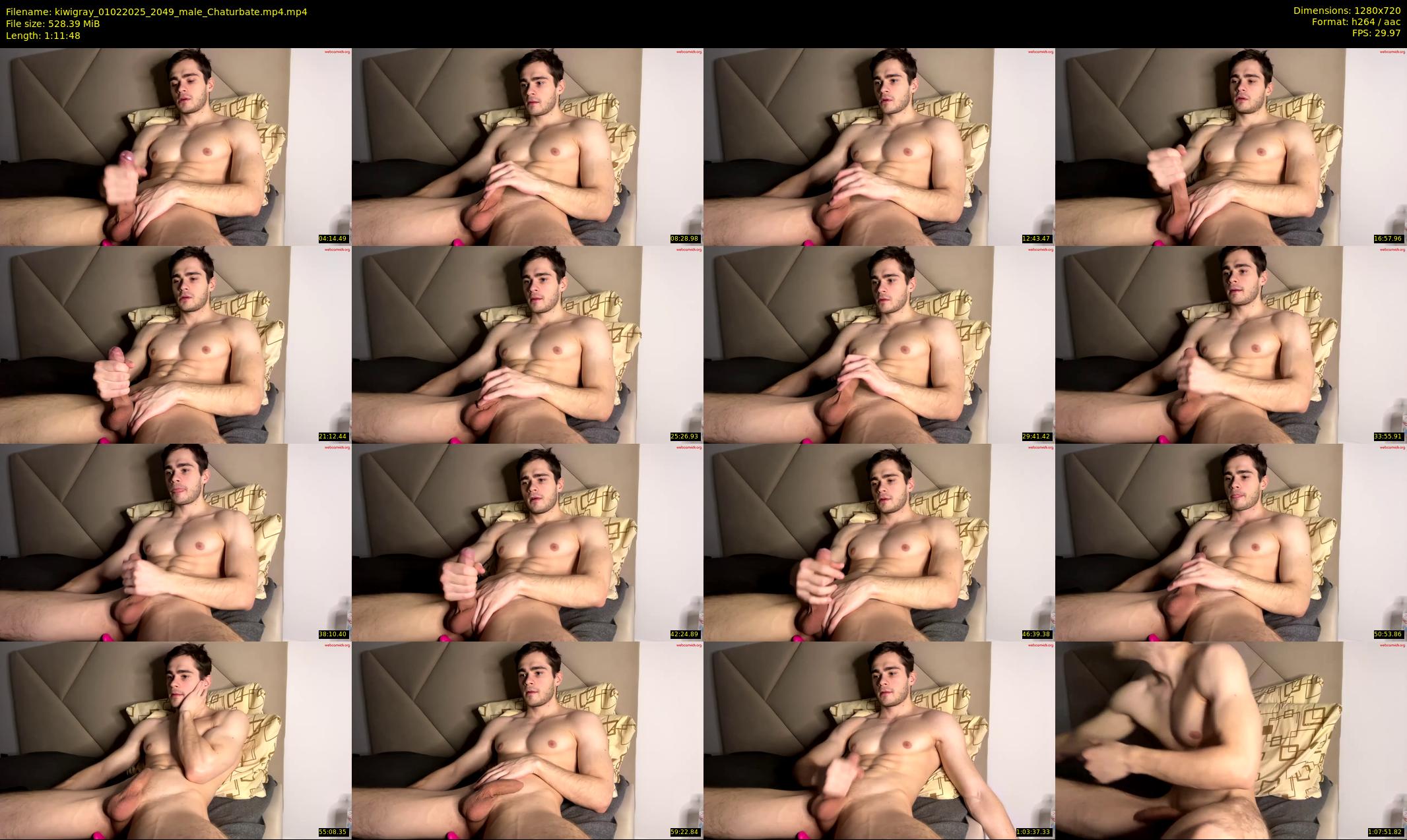 kiwigray — 72 minute Chaturbate male cam show recording, 720p, Feb 1, 2025