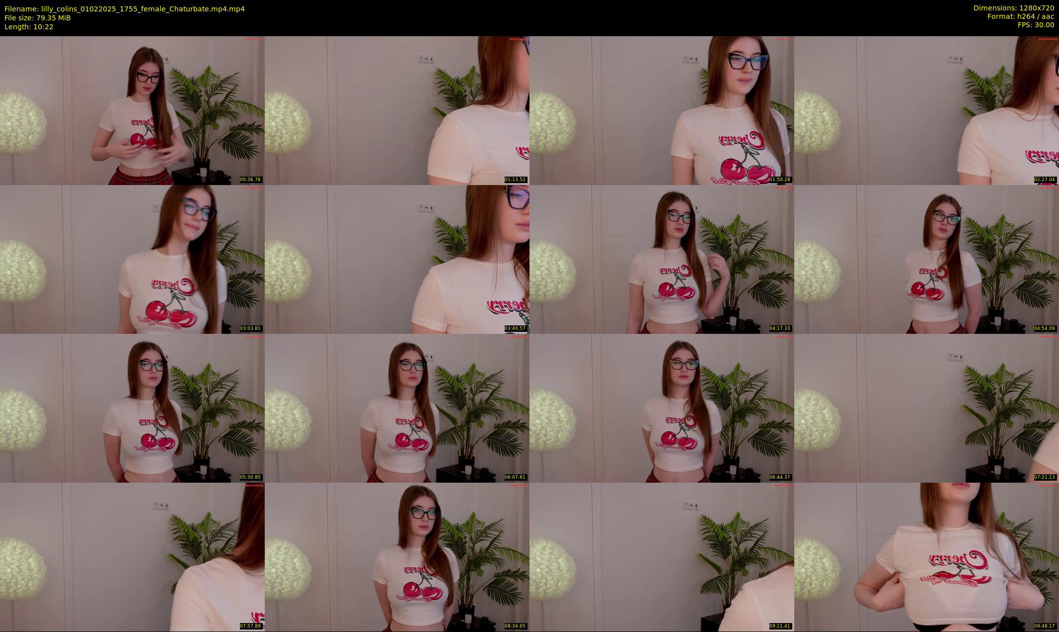 lilly_colins — 11 minute Chaturbate female cam show recording, 720p, Feb 1, 2025