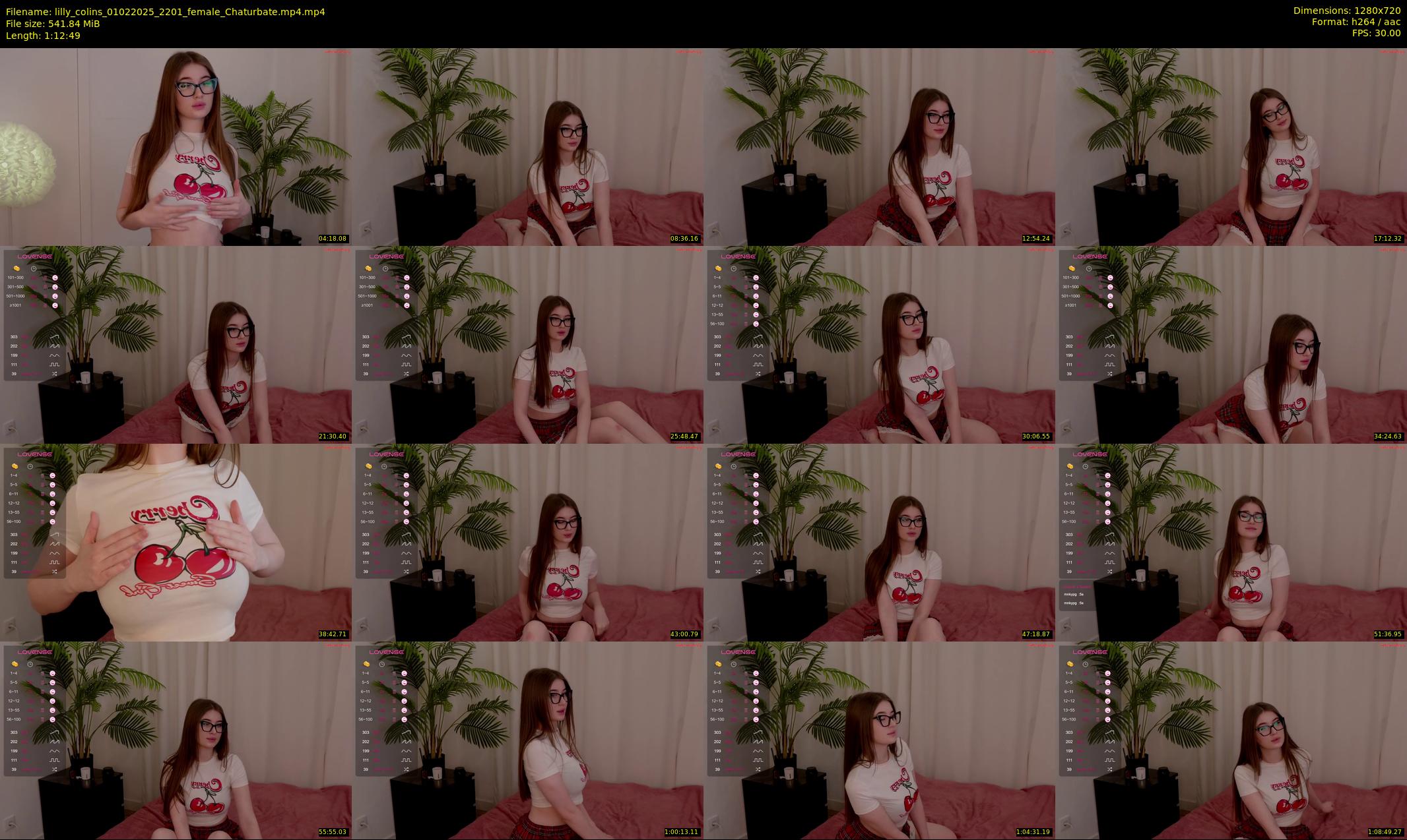 lilly_colins — 73 minute Chaturbate female cam show recording, 720p, Feb 1, 2025