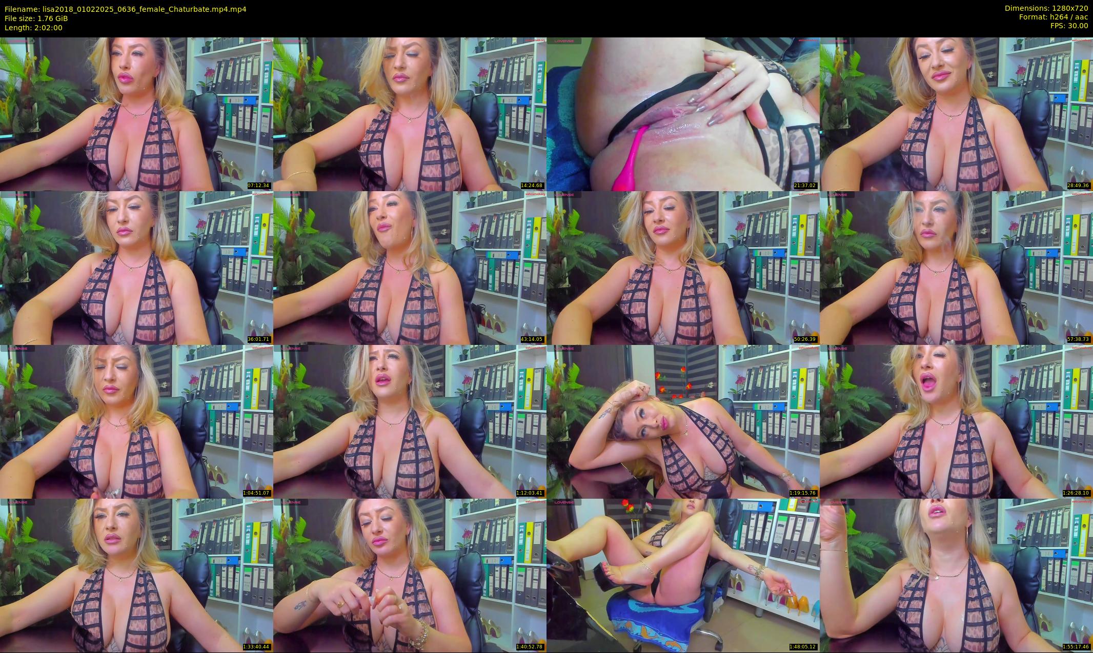 lisa2018 — 122 minute Chaturbate female cam show recording, 720p, Feb 1, 2025
