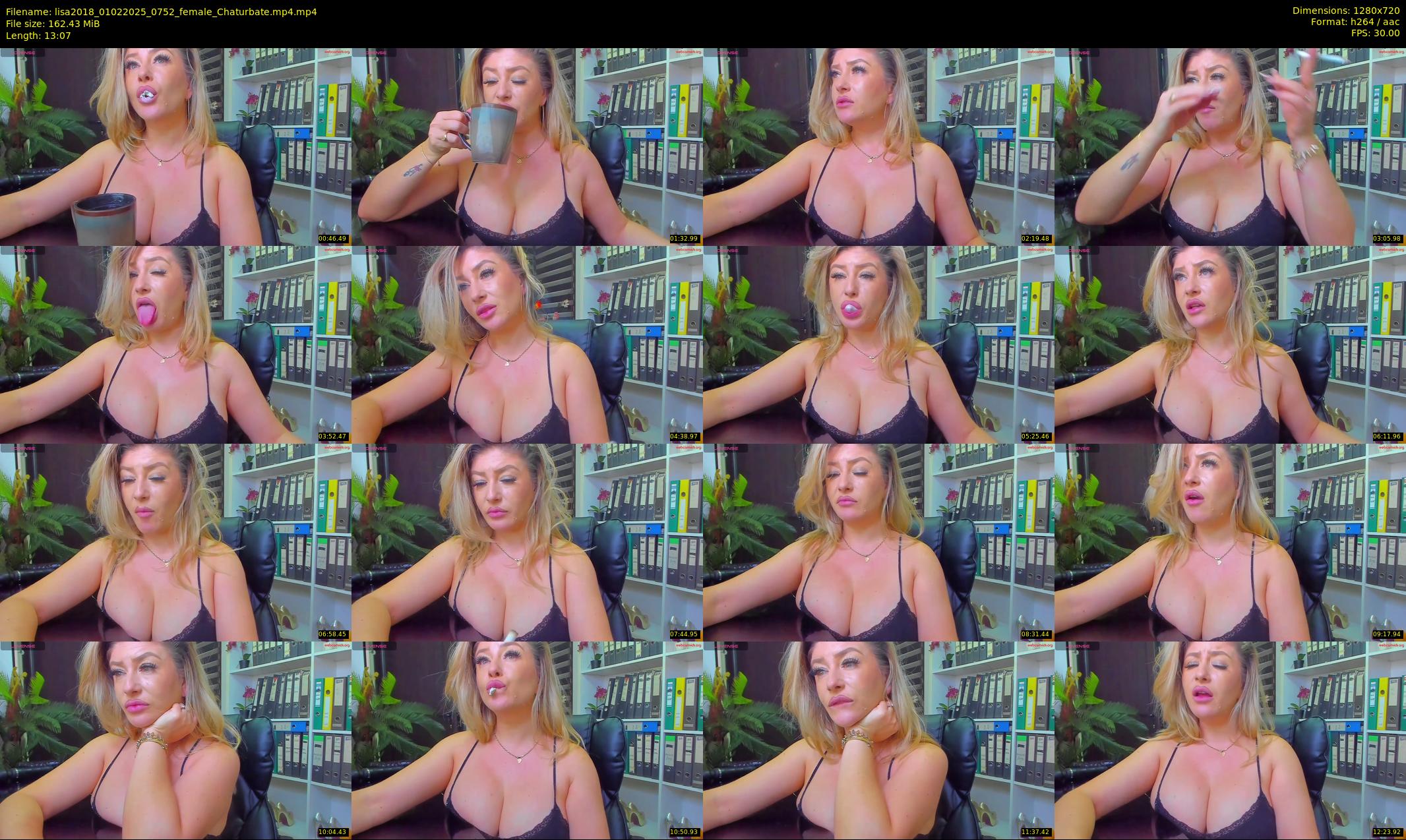 lisa2018 — 14 minute Chaturbate female cam show recording, 720p, Feb 1, 2025
