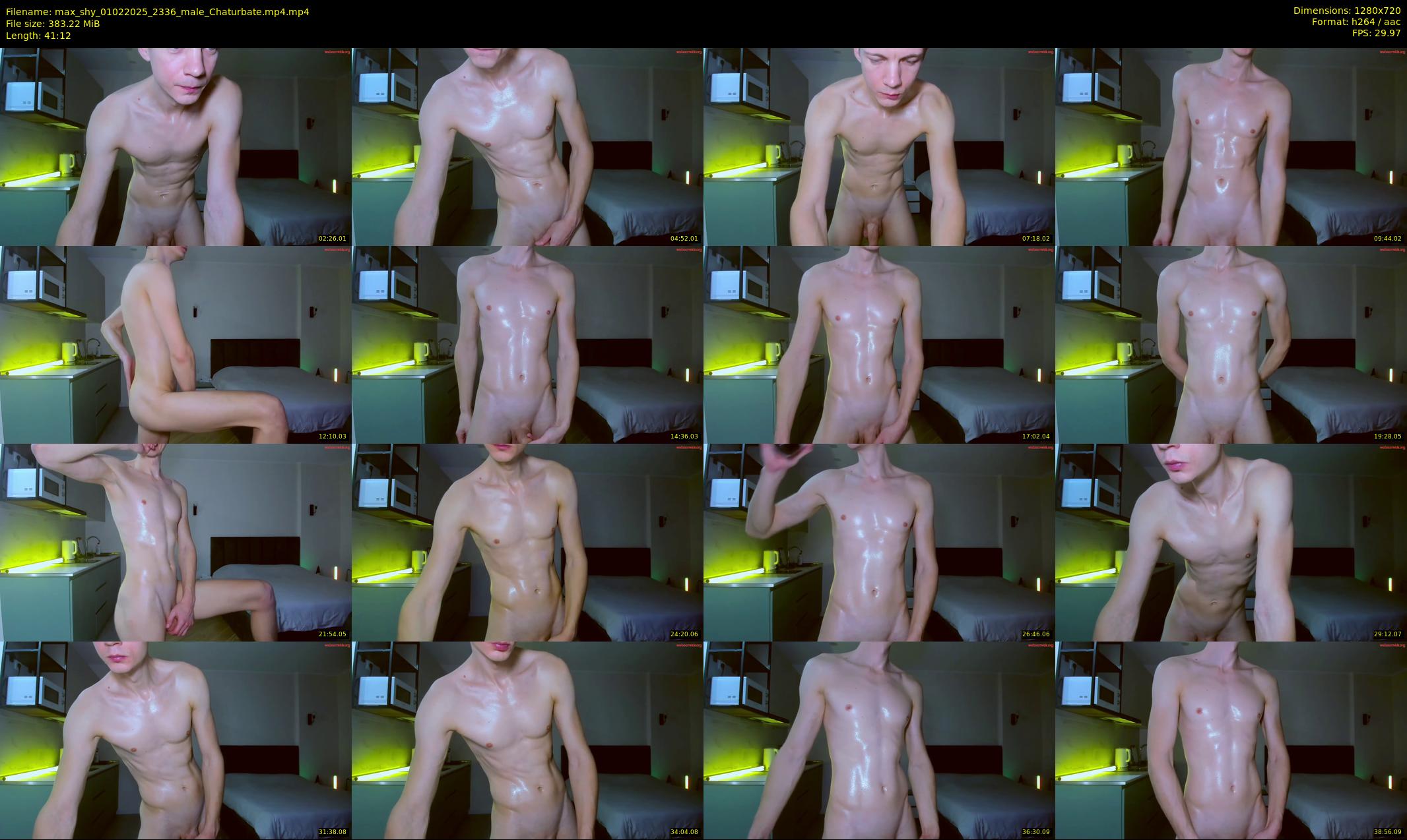 max_shy — 42 minute Chaturbate male cam show recording, 720p, Feb 1, 2025