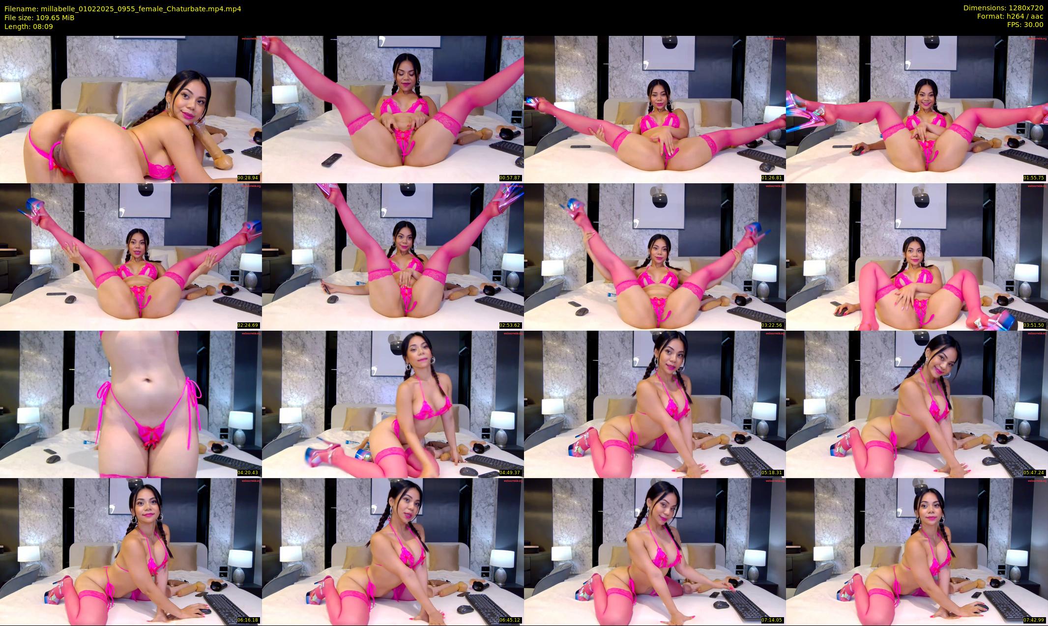millabelle — 9 minute Chaturbate female cam show recording, 720p, Feb 1, 2025