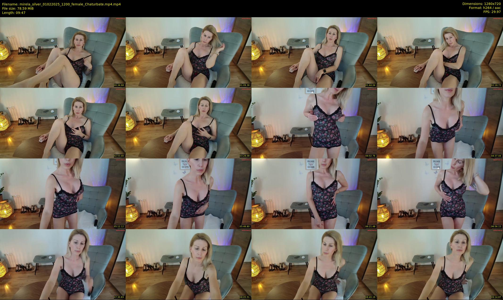 mirela_silver — 10 minute Chaturbate female cam show recording, 720p, Feb 1, 2025