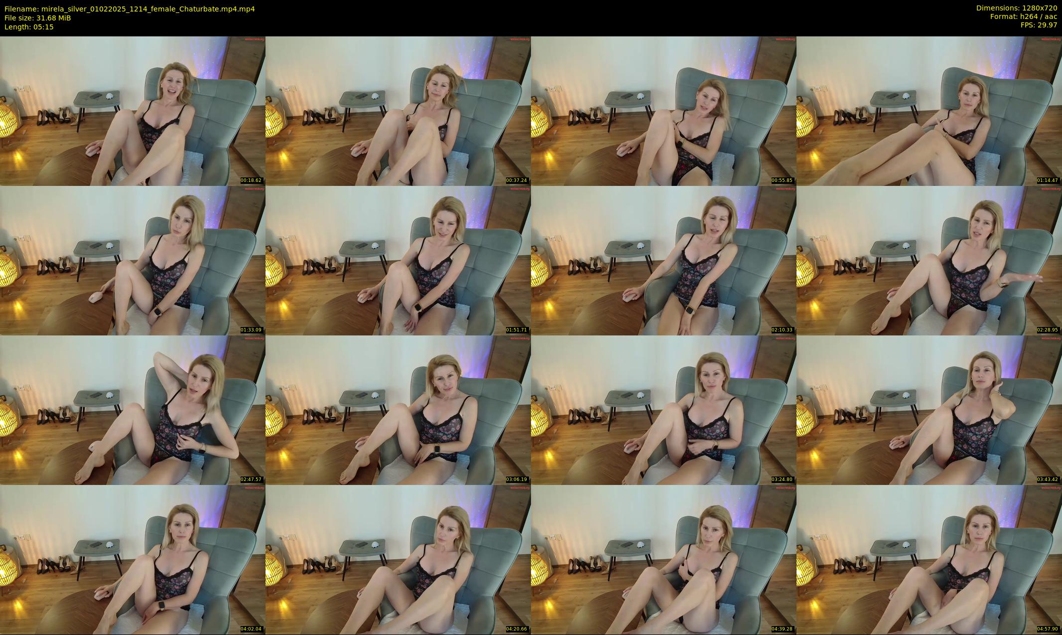 mirela_silver — 6 minute Chaturbate female cam show recording, 720p, Feb 1, 2025