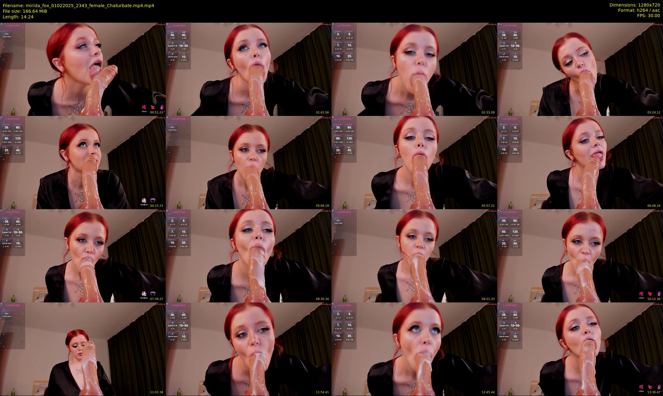 mirida_fox — 15 minute Chaturbate female cam show recording, 720p, Feb 1, 2025