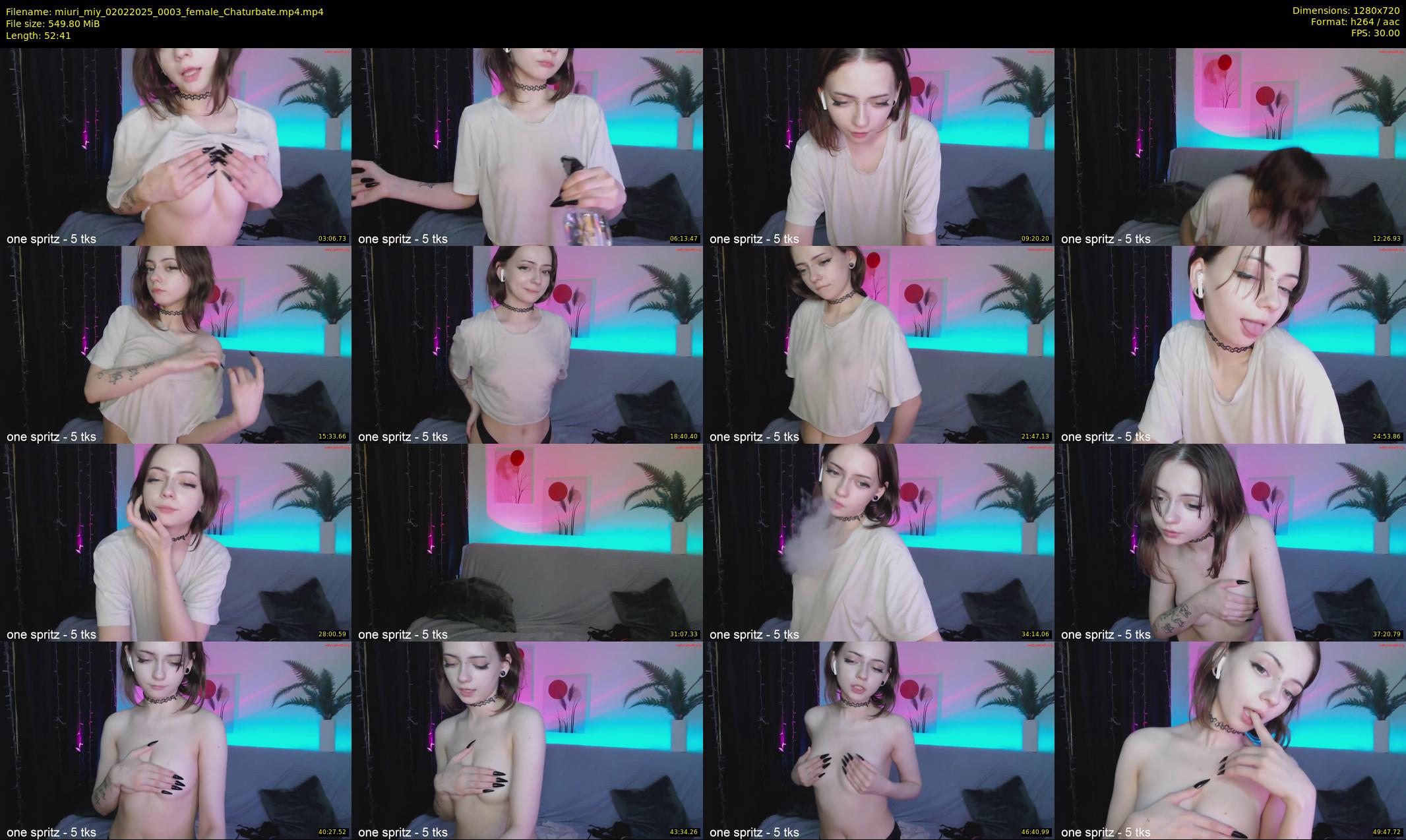 miuri_miy — 53 minute Chaturbate female cam show recording, 720p, Feb 2, 2025
