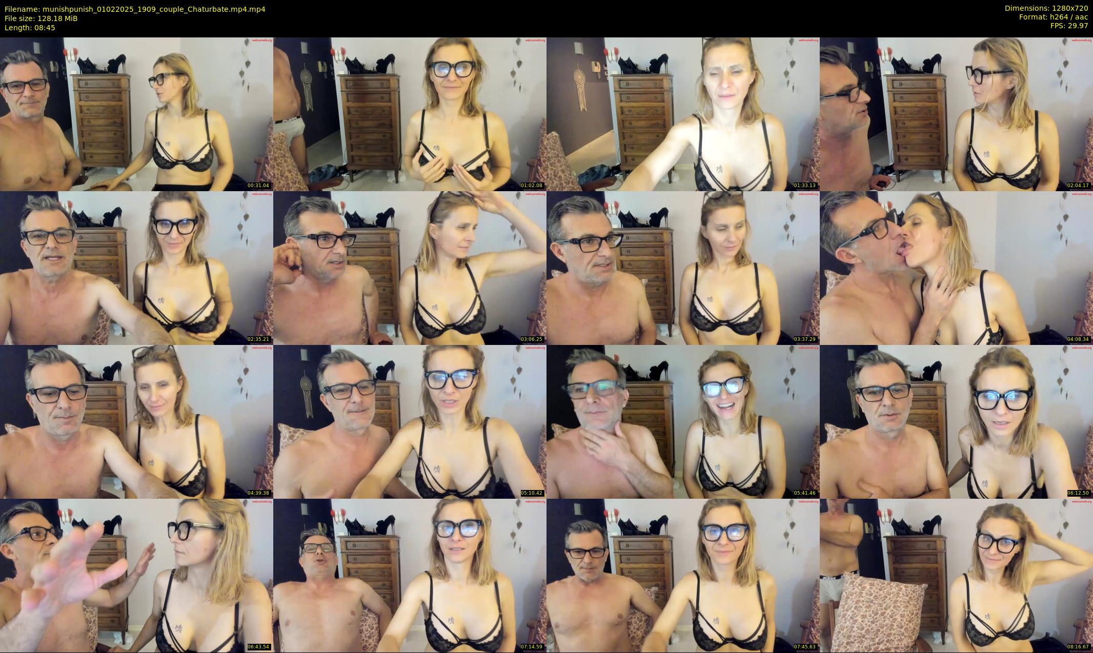 munishpunish — 9 minute Chaturbate couple cam show recording, 720p, Feb 1, 2025