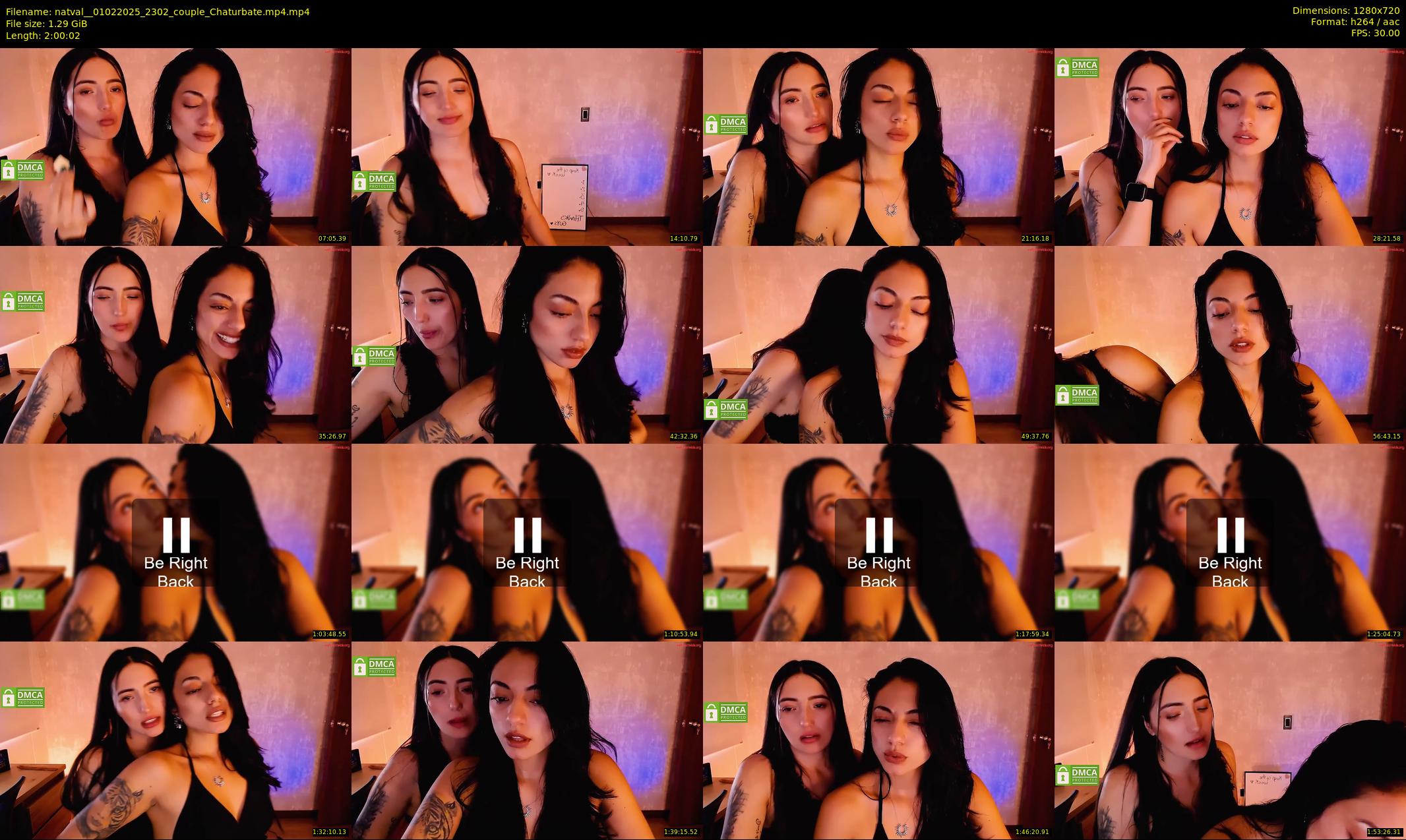 natval_ — 121 minute Chaturbate couple cam show recording, 720p, Feb 1, 2025