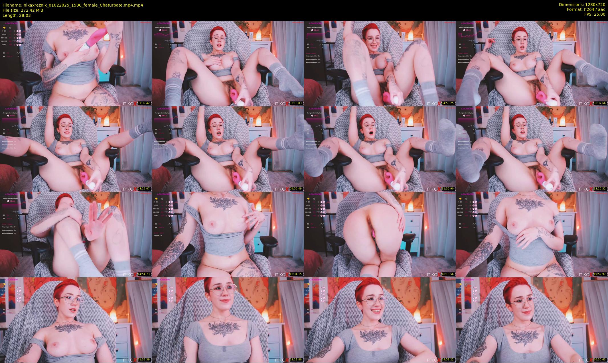 nikaxreznik — 29 minute Chaturbate female cam show recording, 720p, Feb 1, 2025