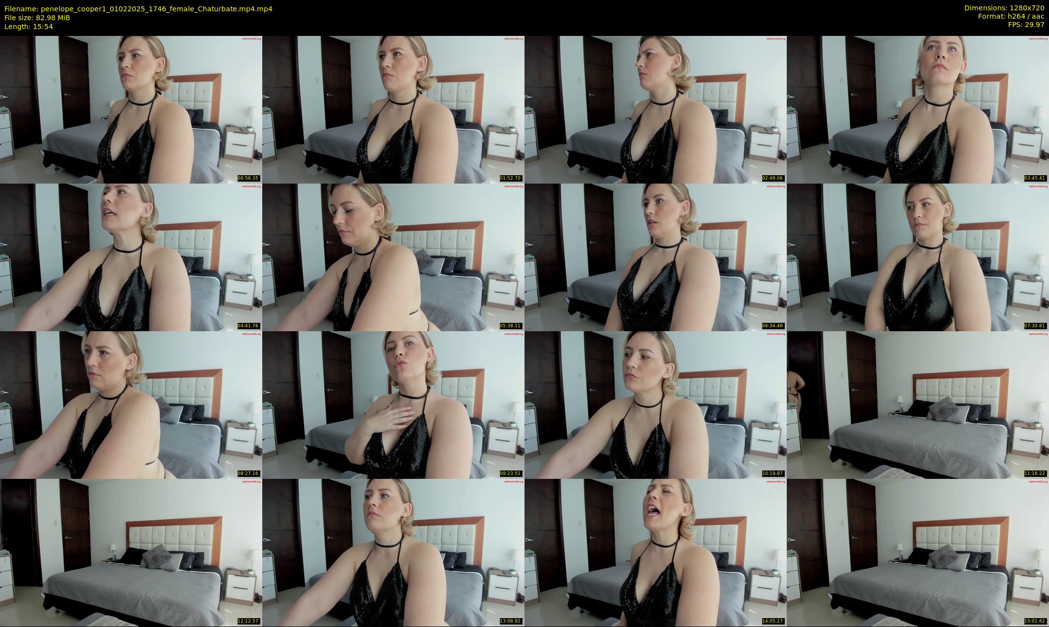 penelope_cooper1 — 16 minute Chaturbate female cam show recording, 720p, Feb 1, 2025