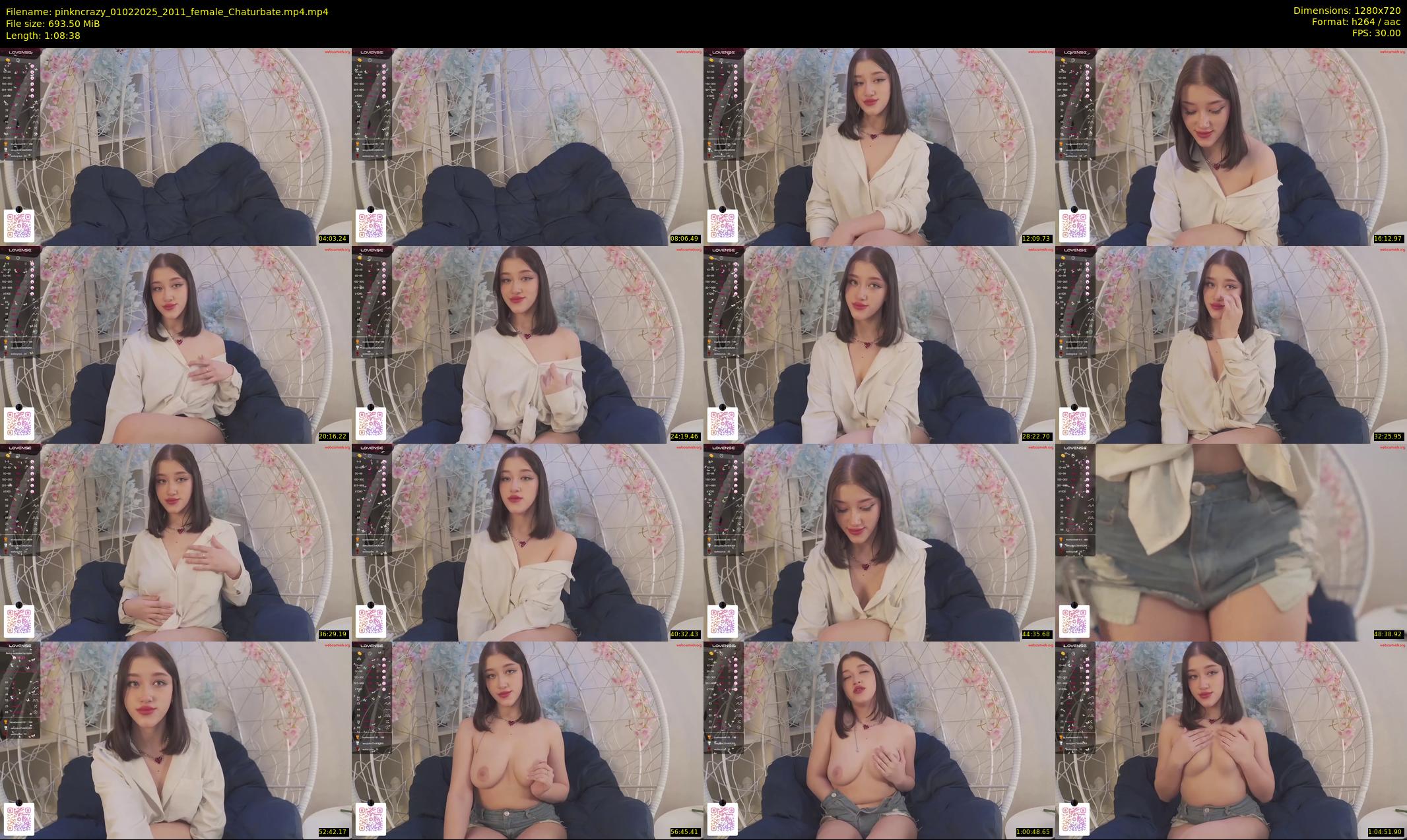 pinkncrazy — 69 minute Chaturbate female cam show recording, 720p, Feb 1, 2025