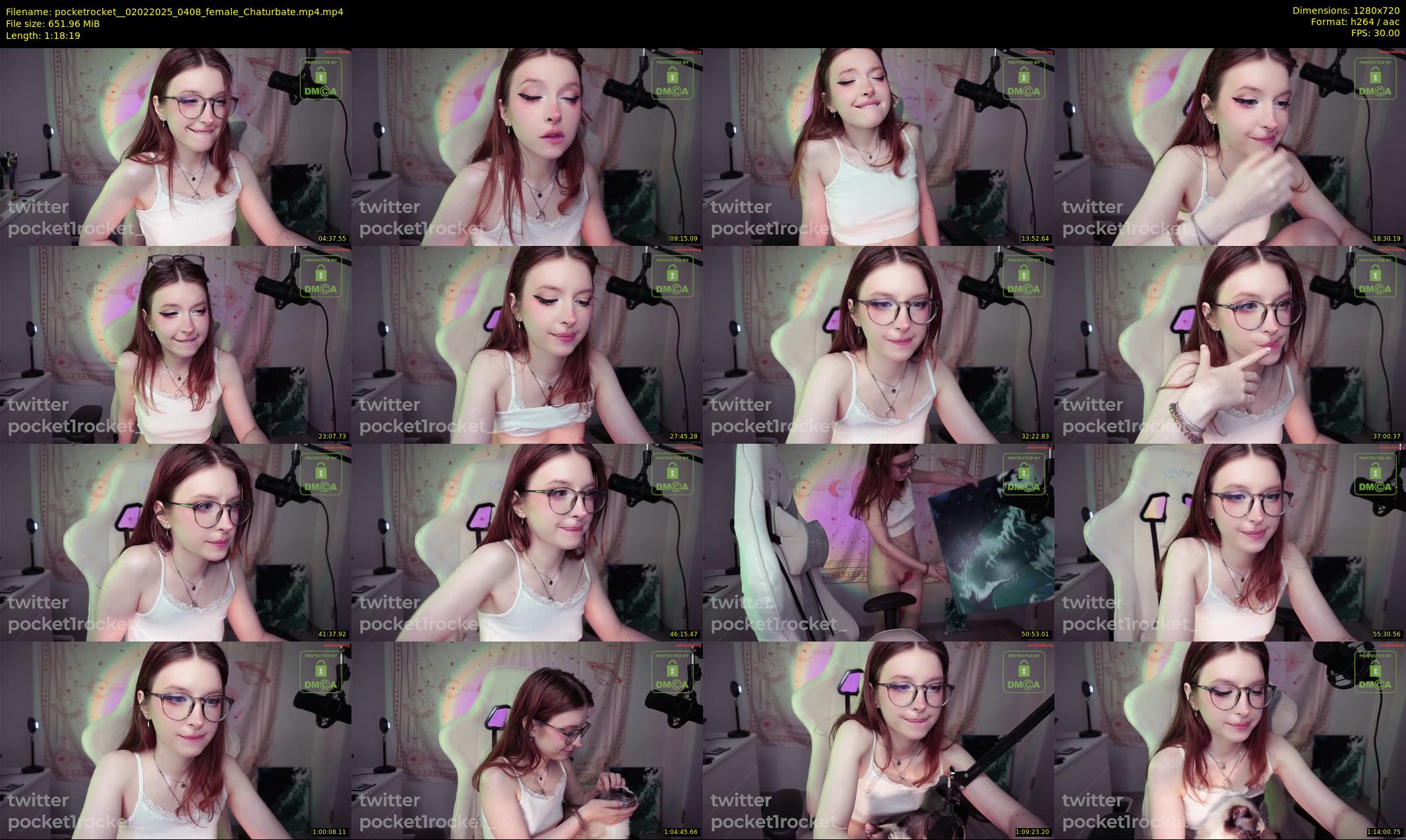 pocketrocket_ — 79 minute Chaturbate female cam show recording, 720p, Feb 2, 2025