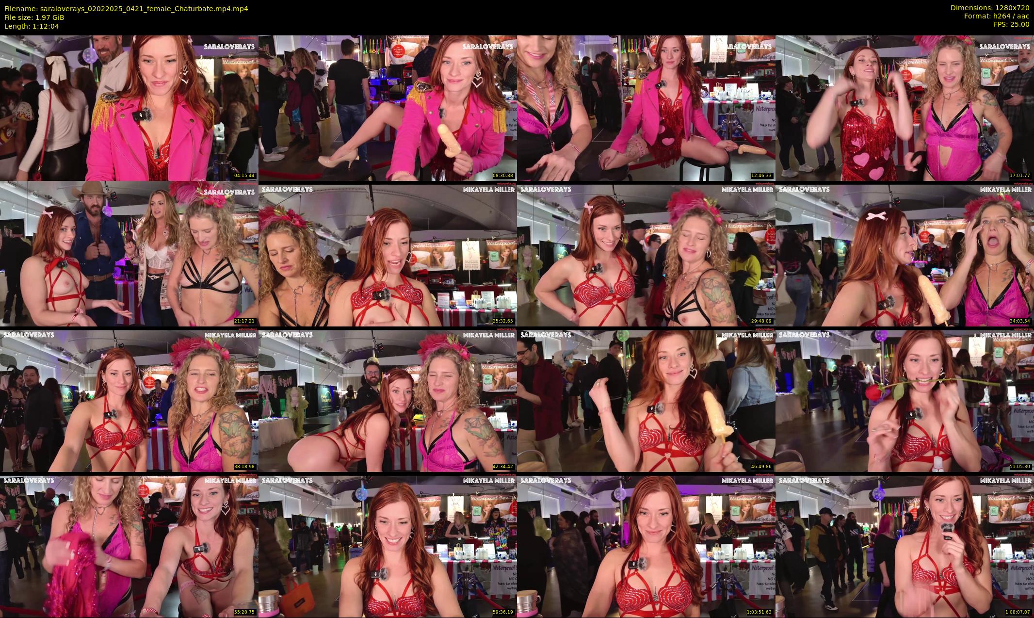 saraloverays — 73 minute Chaturbate female cam show recording, 720p, Feb 2, 2025