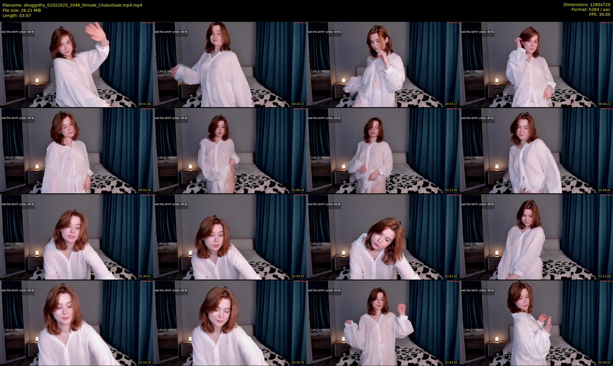 shoggothy — 4 minute Chaturbate female cam show recording, 720p, Feb 1, 2025