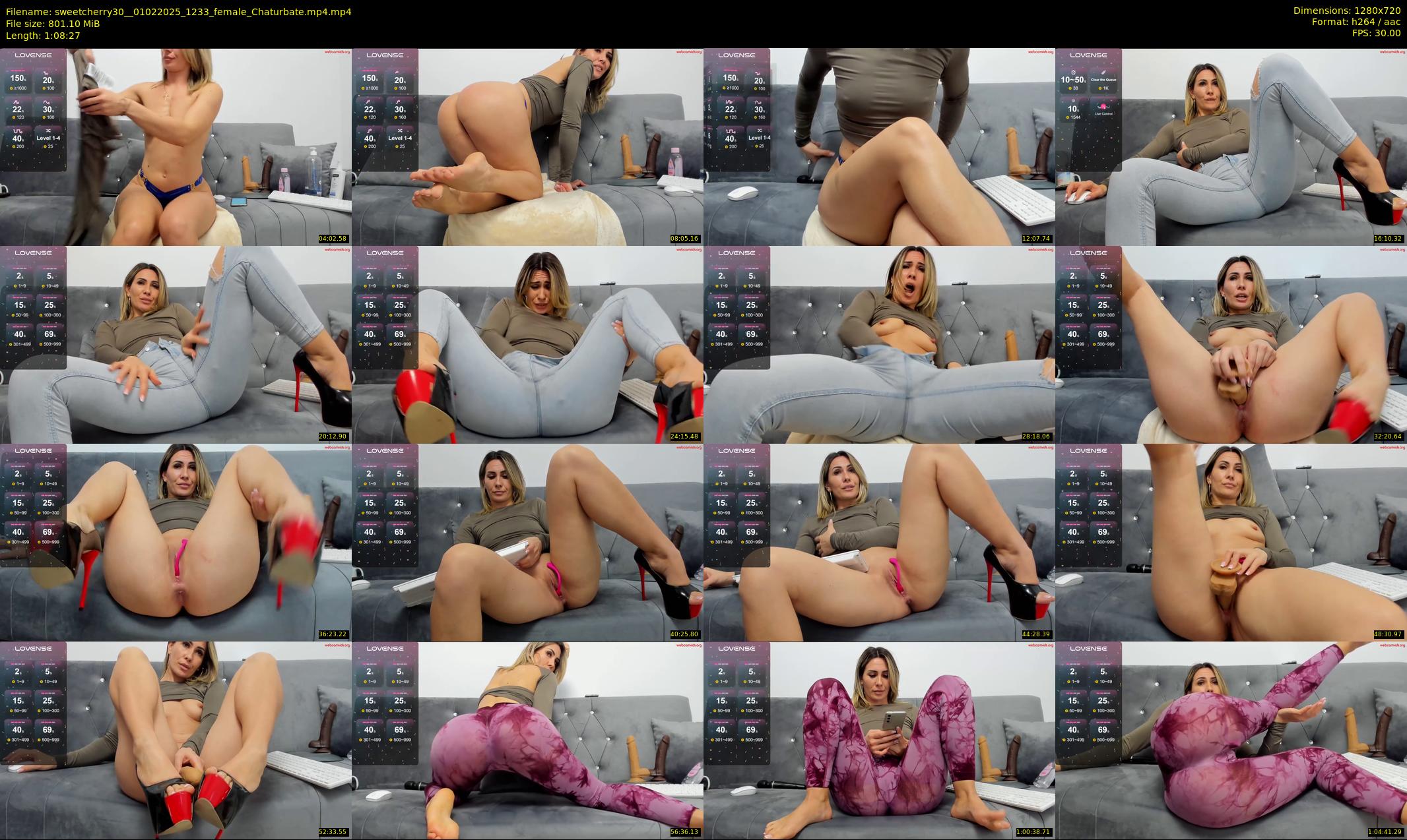 sweetcherry30_ — 69 minute Chaturbate female cam show recording, 720p, Feb 1, 2025